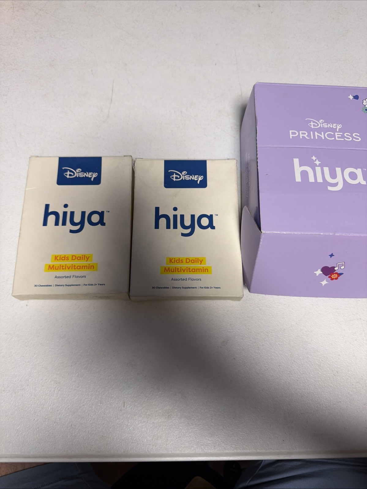 Hiya Disney Kids Daily Assorted Flavors 60 Chewable Refill for Age 2+ — 2 BOXES