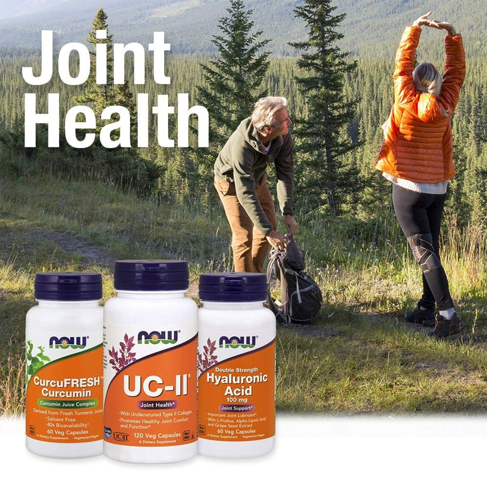 NOW FOODS UC-II Type II Collagen 120 Veg Capsules