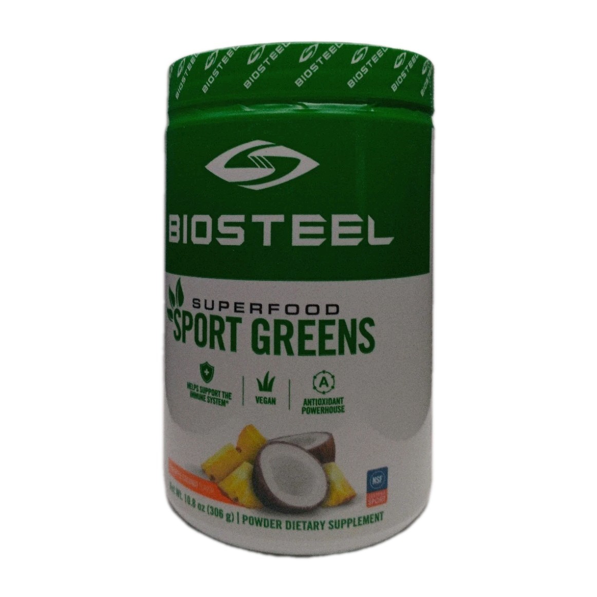 Biosteel Superfood Sport Greens Coconut Pineapple 30 Servs