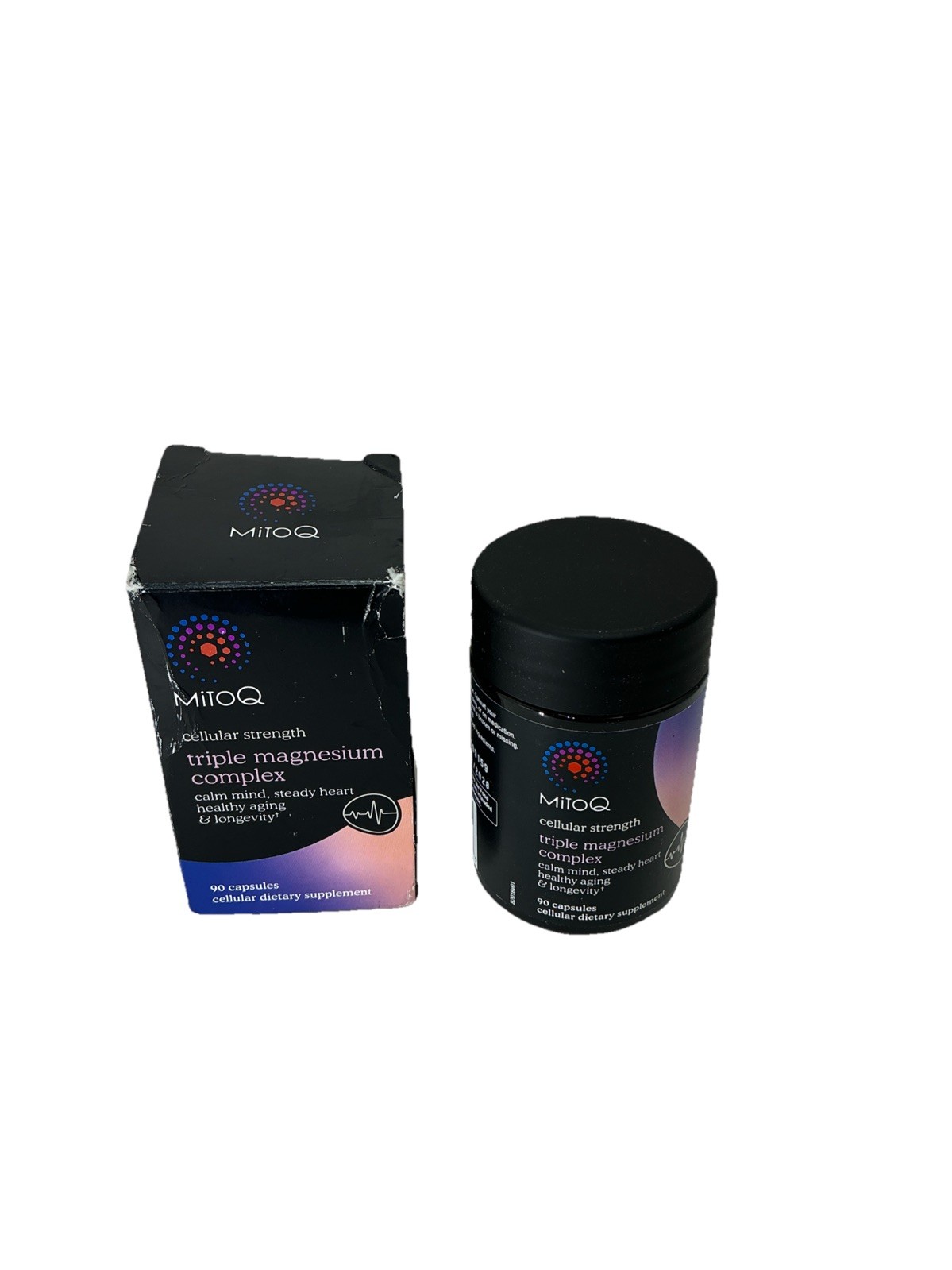 MitoQ Triple Magnesium Complex 90 Capsules Magnesium Glycinate Taurate Orotate