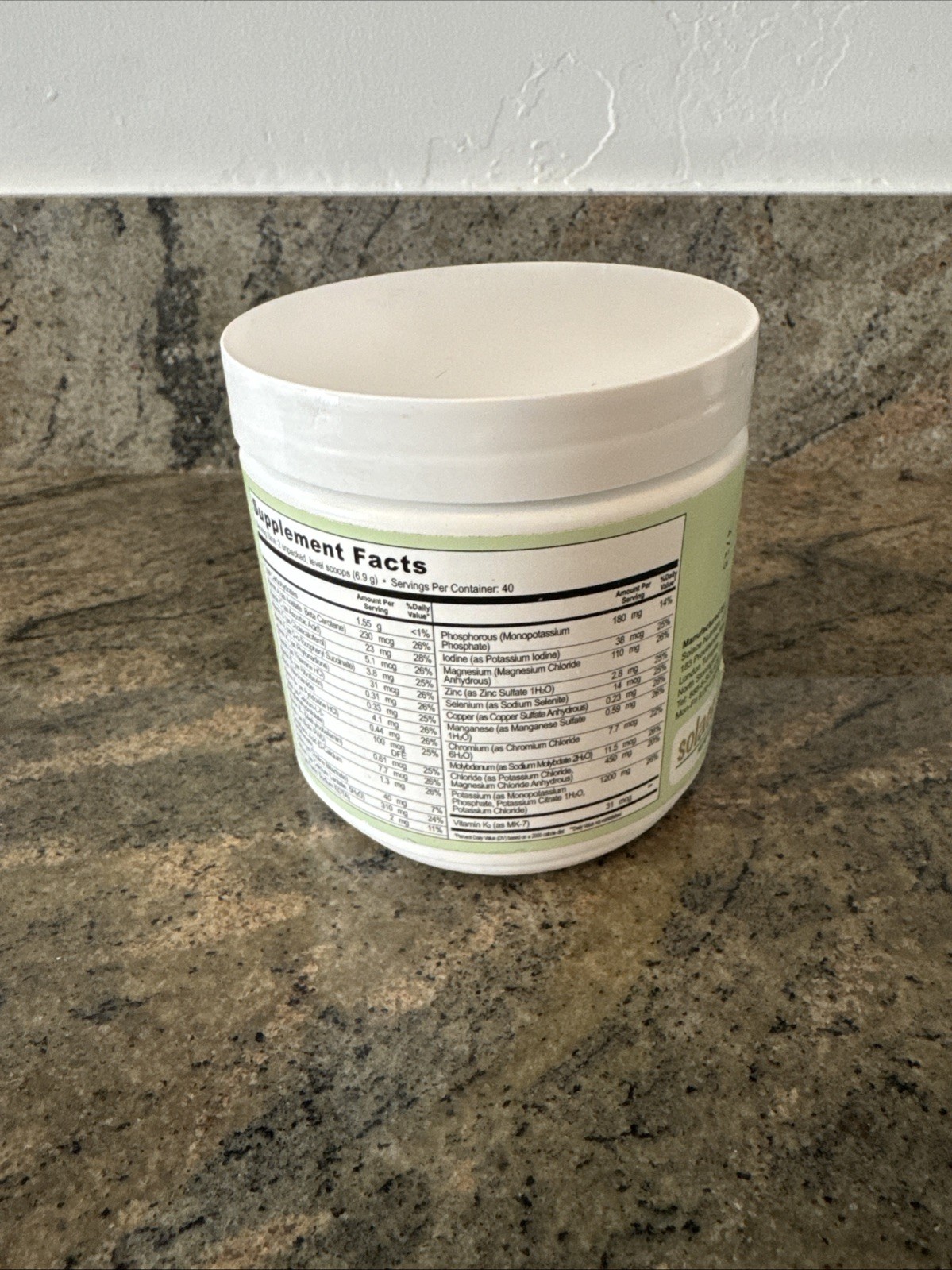 NanoVM Adult Dietary Supplement 9.7 oz Soluble Powdered 14 Vitamins exp 04/26