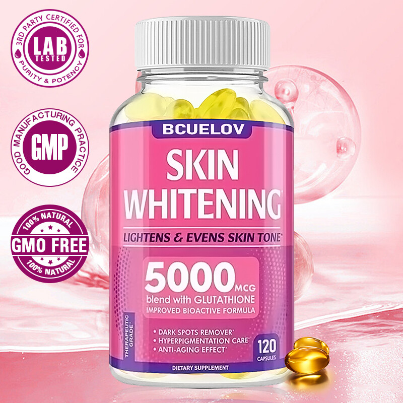 Glutathione Collagen Capsules – 5000 mg – Anti-Aging – Immune System Support
