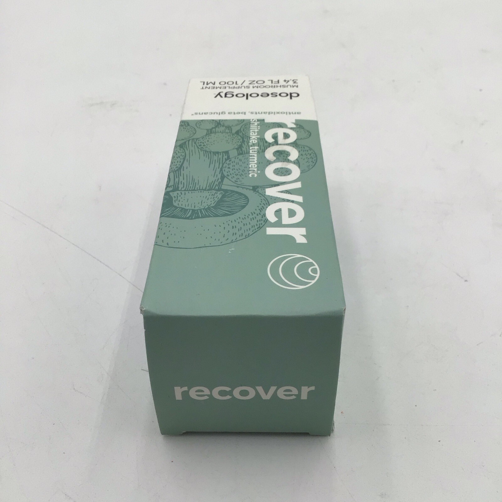 Recover Doseology Mushroom Supplement with Turmeric & Shiitake – 3.4 FL OZ