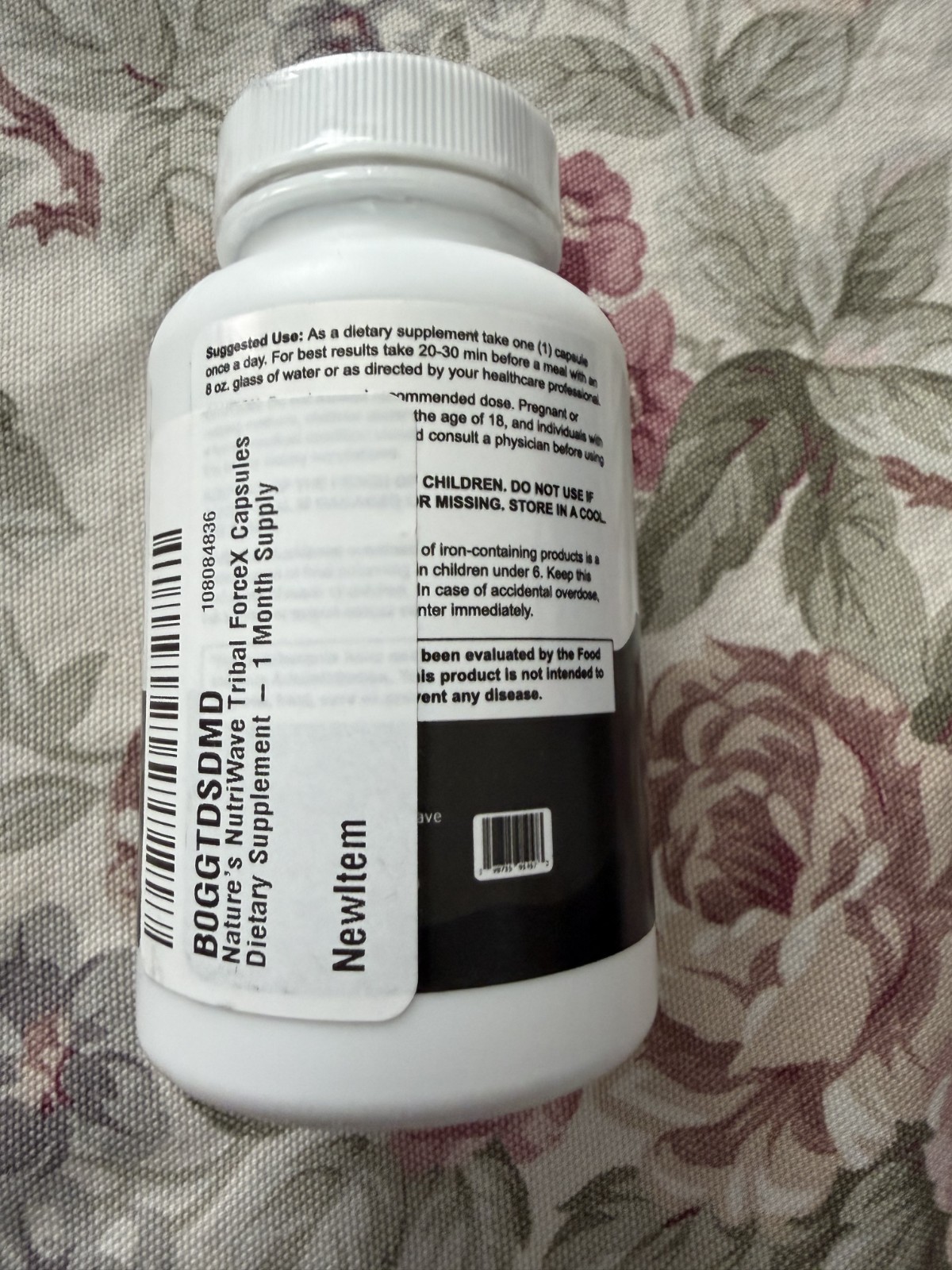Nature’s NutriWave TribalForce X – Daily Botanical Supplement with Ginkgo Biloba