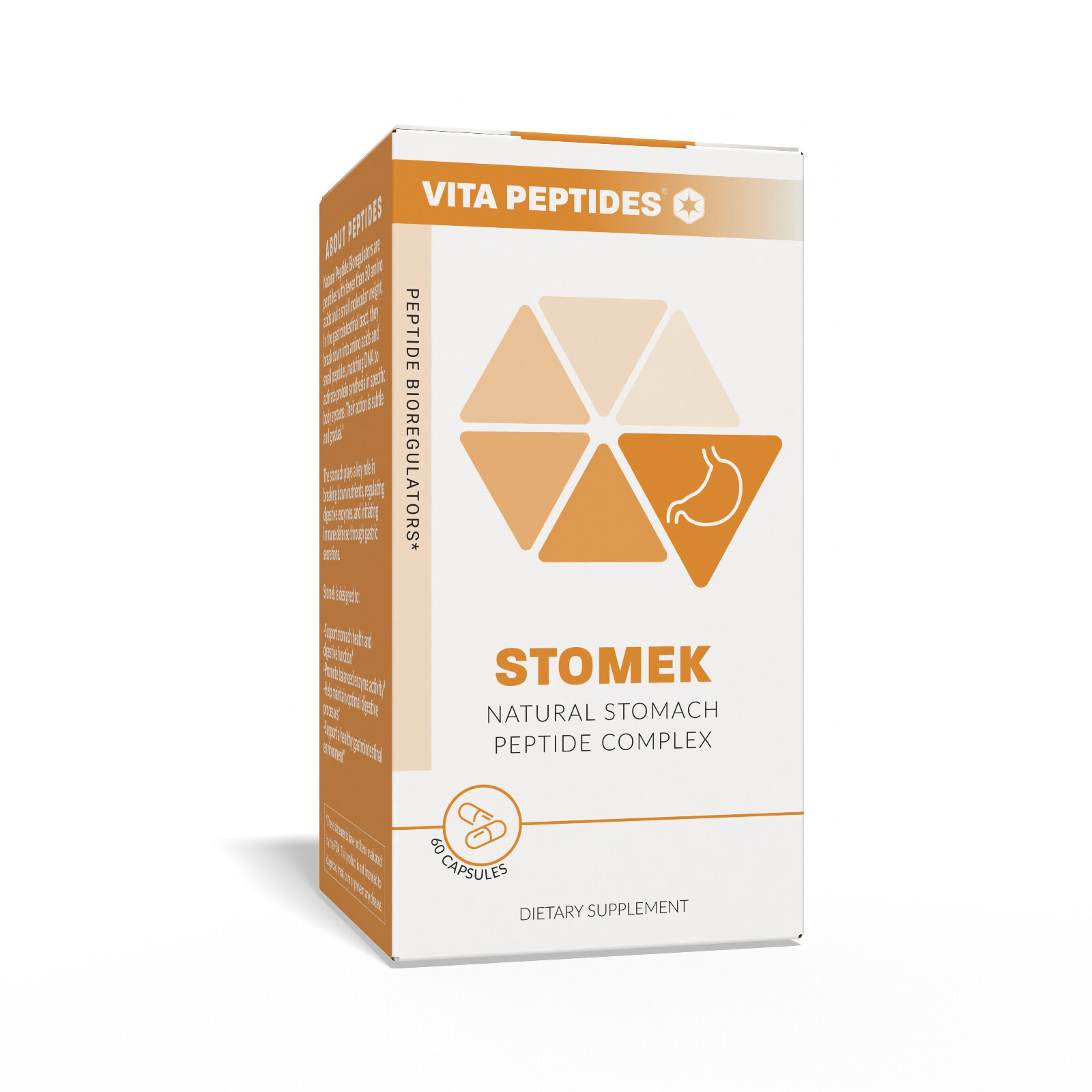 Stomek – Stomach Peptide Bioregulator 30 & 60 Capsules – Free Shipping