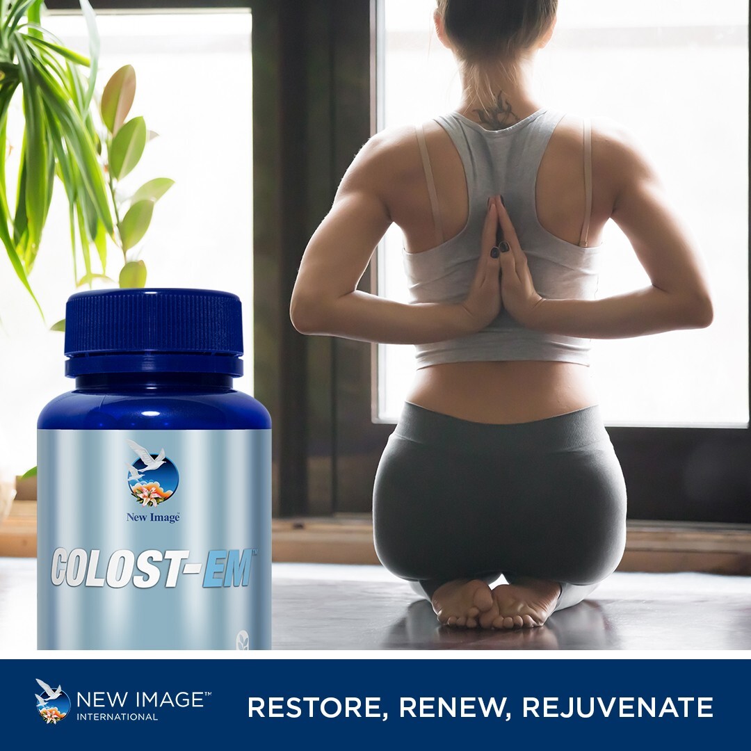 NEW IMAGE COLOST-EM (60 Caps) Body’s Natural Cellular Repair FREE SHIPPING
