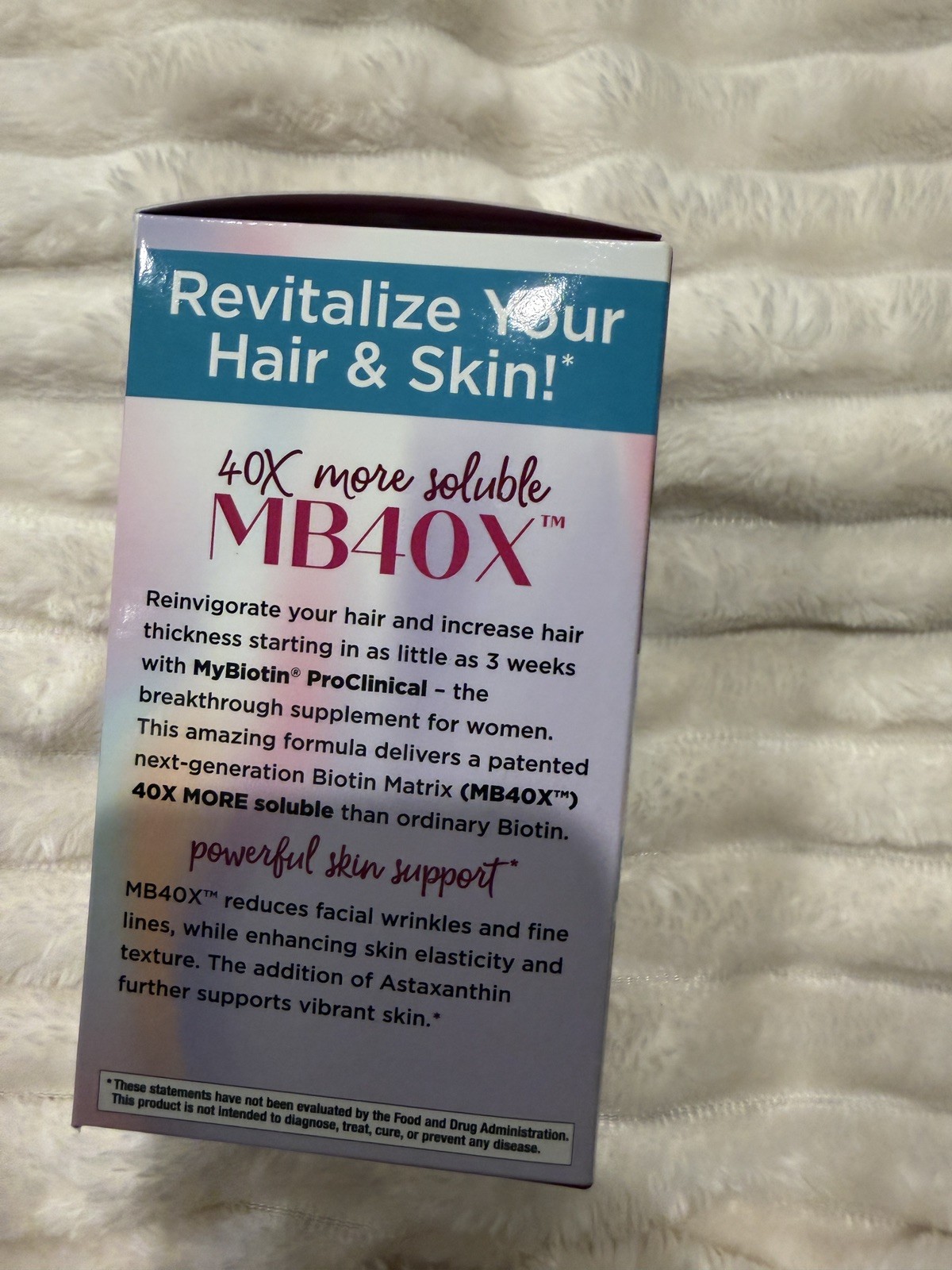 Purity Products My Biotin ProClinical MyBiotin 30 Caps expires 03/2028
