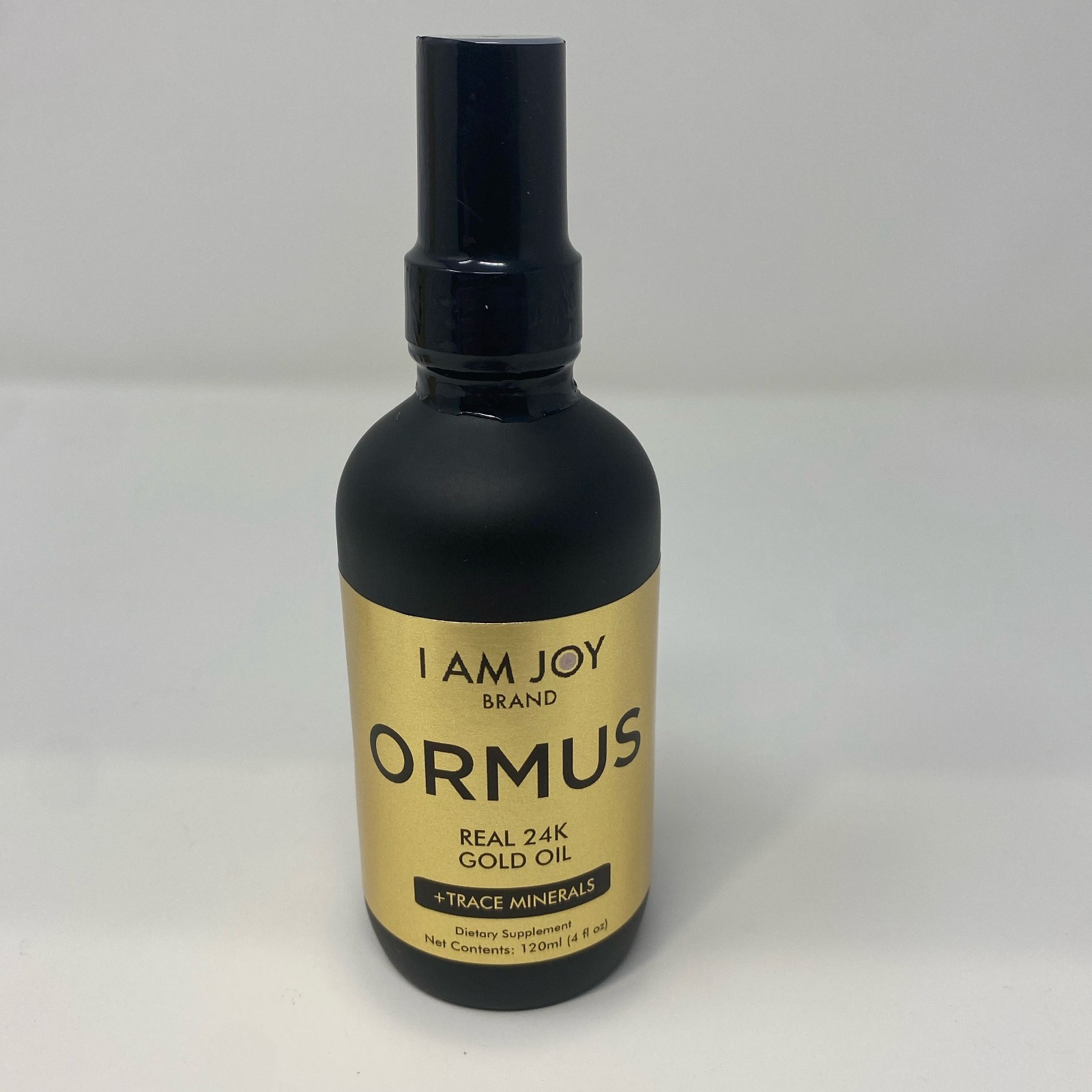 I AM JOY Brand Ormus 24K Gold Oil + Trace Minerals, 4oz