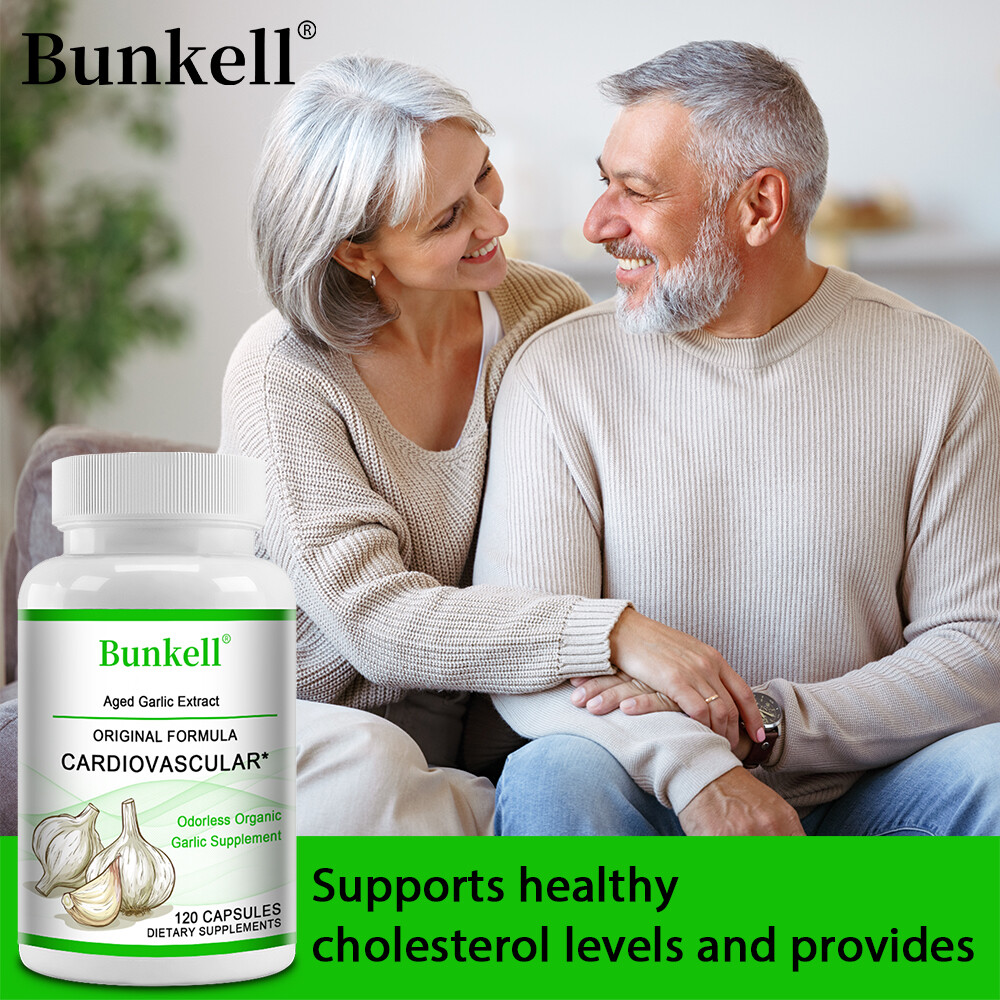 Aged Garlic Extract Original Formula Cardiovascular Healthy 700 mg 120 Capsules