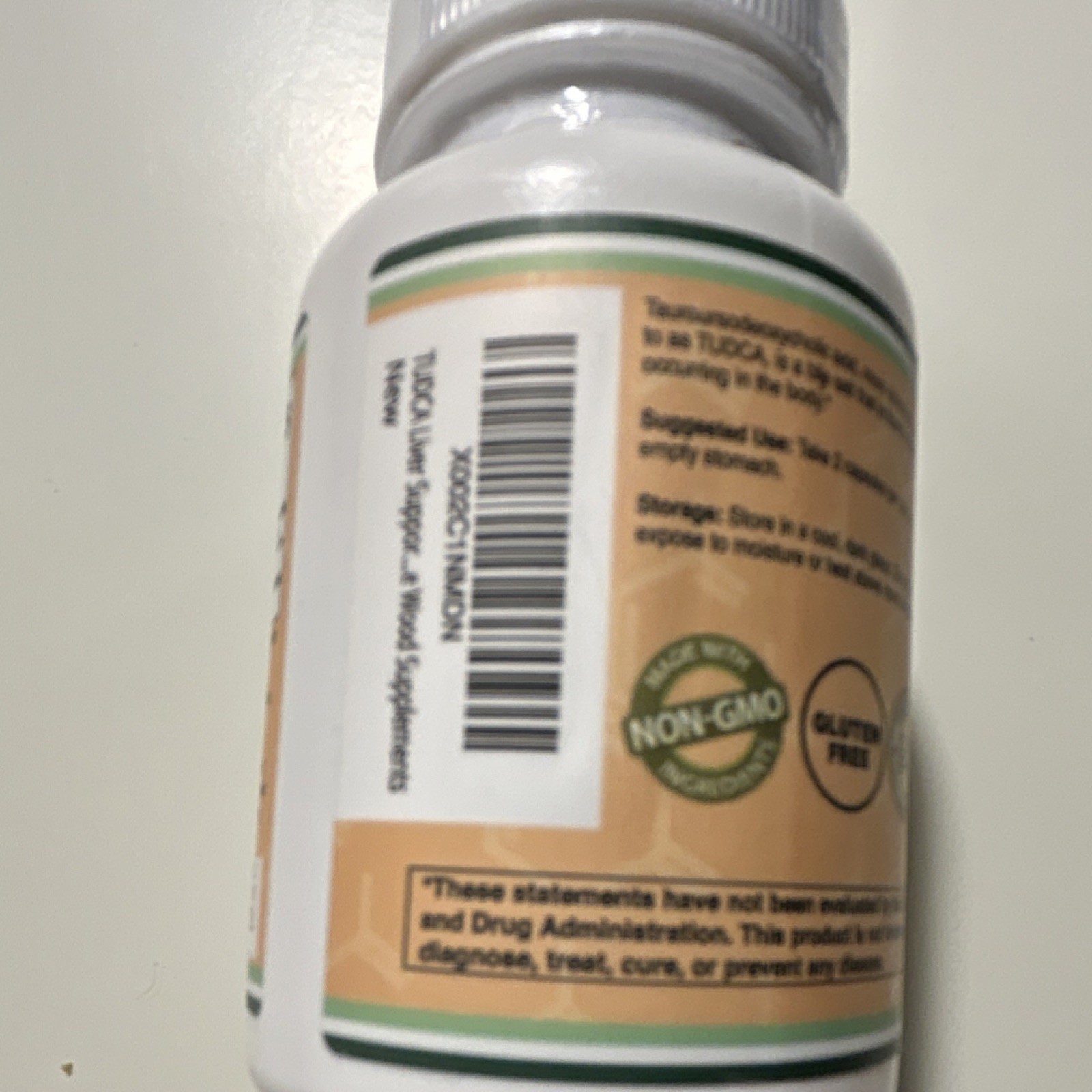 Double Wood Supplements TUDCA Tauroursodeoxycholic Acid 500mg 60 Non-GMO Gluten…
