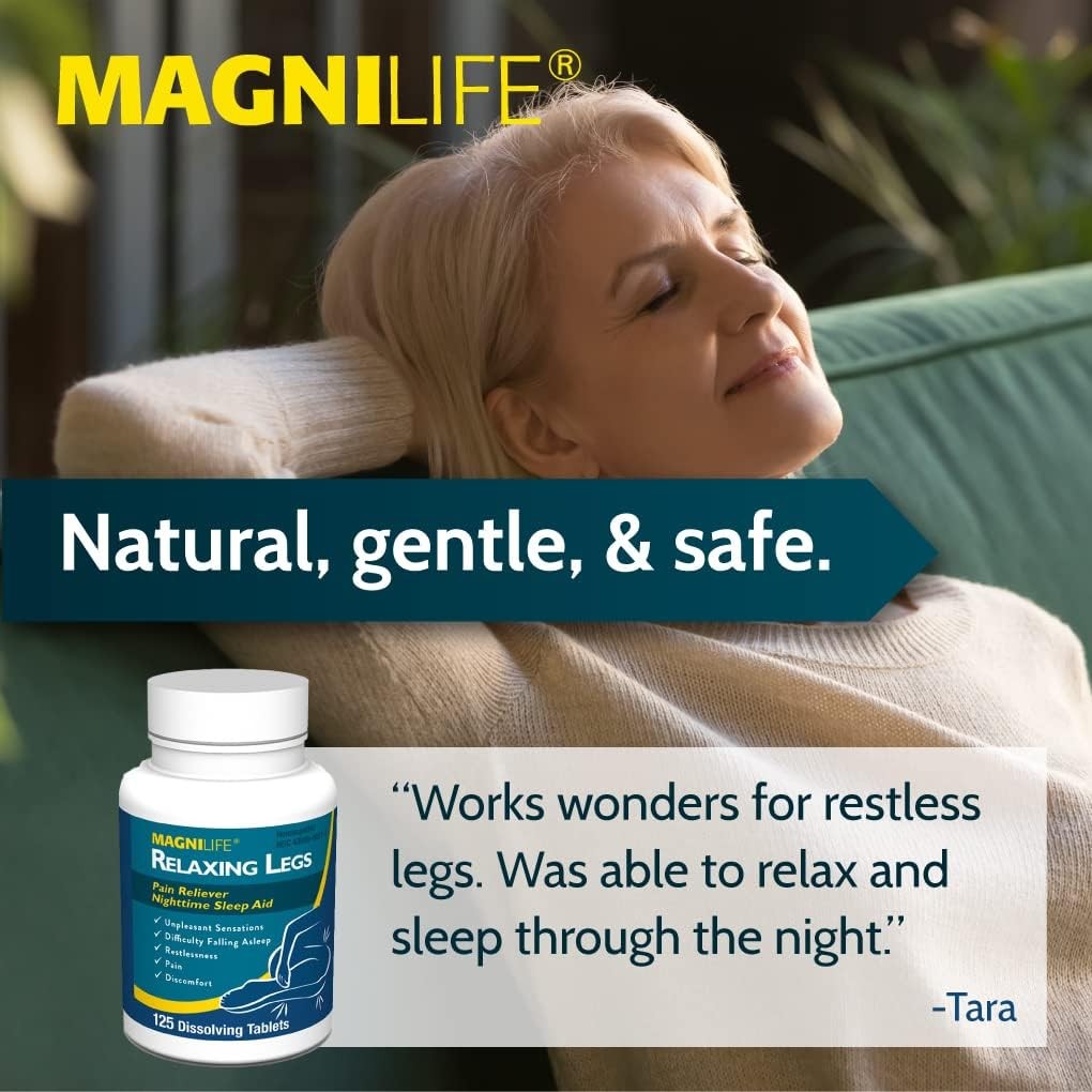 Leg Muscle Relaxant Sleep Aid to Relieve Tension & Restlessness