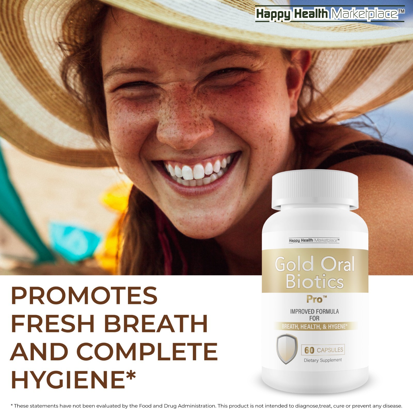 Gold Oral Biotics Pro – Our Best Oral Health Probiotics and Prebiotics