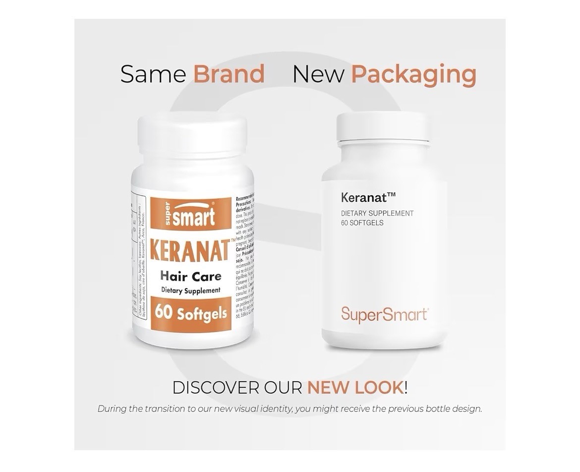 Supersmart Keranat Advanced Formula with Biotin Hair Growth Supplement 60Softgel