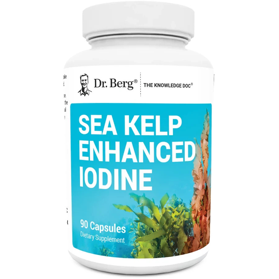 Dr Berg – Sea Kelp Enhanced Iodine – 90 Capsules