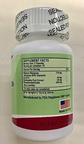 ViCare V-LiverCare Dietary Supplement 30 capsules – Made In USA – New & Sealed