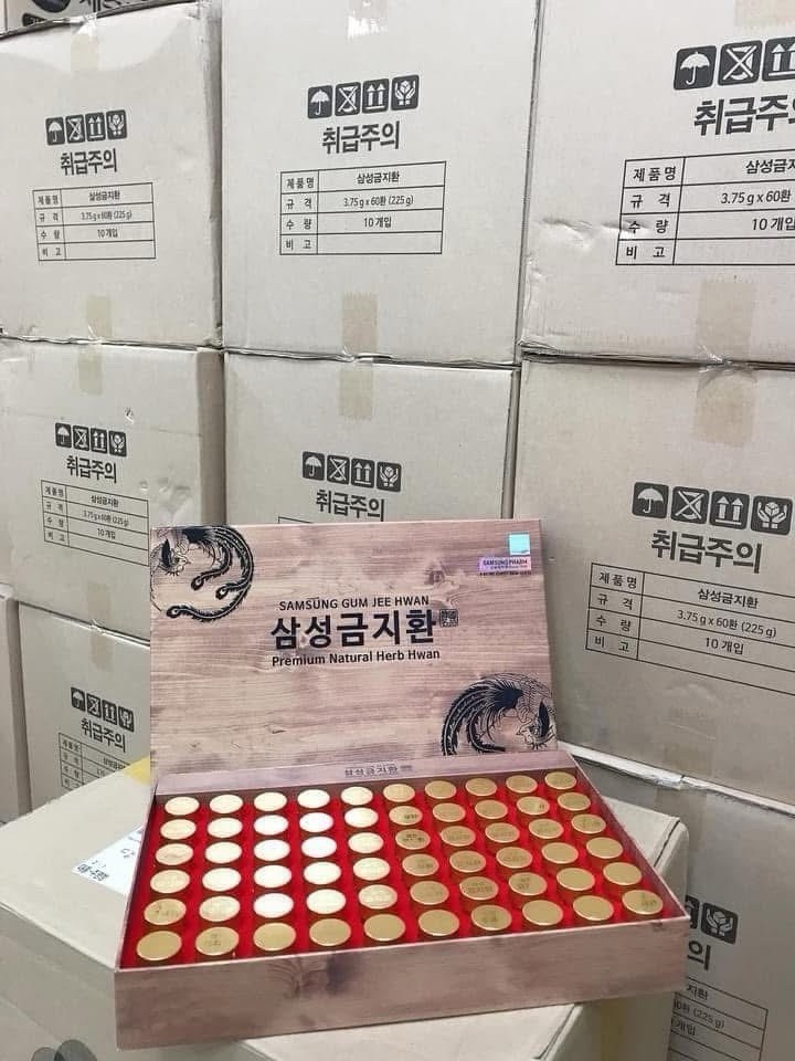 Mixed Premium Natural Herb Hwan 3.75g x 60 Pills By Samsung Gum Jee Hwan