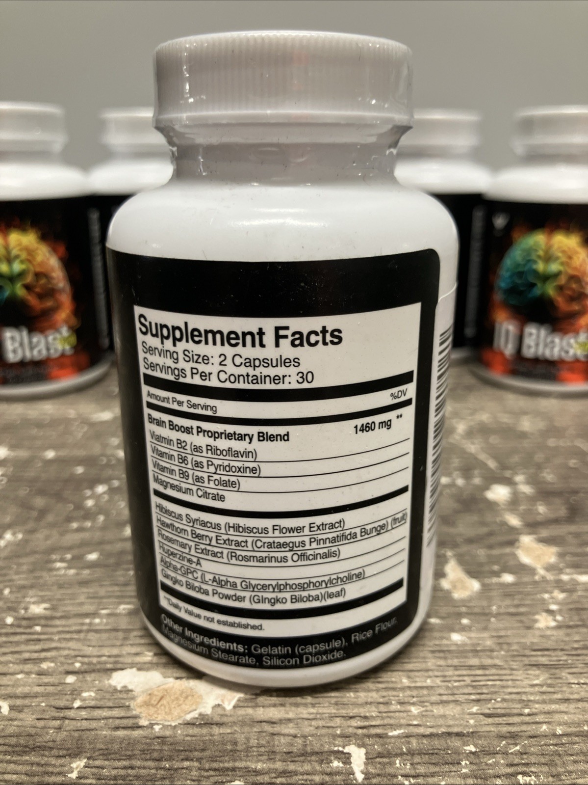 IQ Blast Pro Brain Supplement – Enhance Cognitive Function and Clarity (5 Pack)
