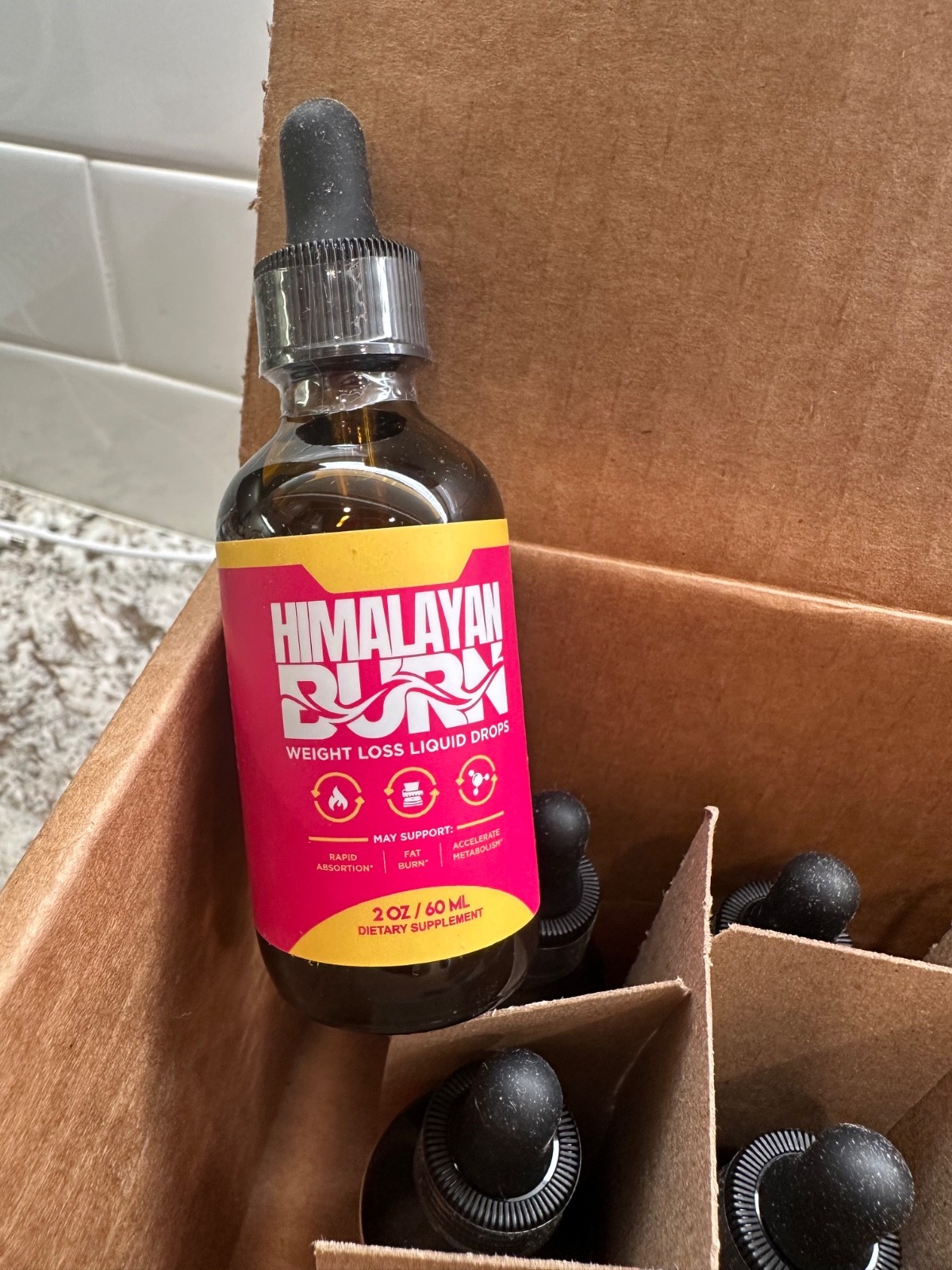 Himalayan Burn Weight Loss Drops, Fat Burning Formula- 13 Bottles Genuine