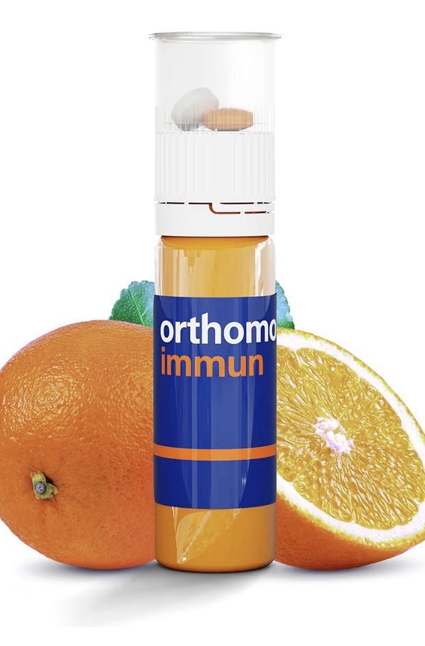Orthomol Immun Immune Support Vials for Adults For Daily Health 30 Day Supply