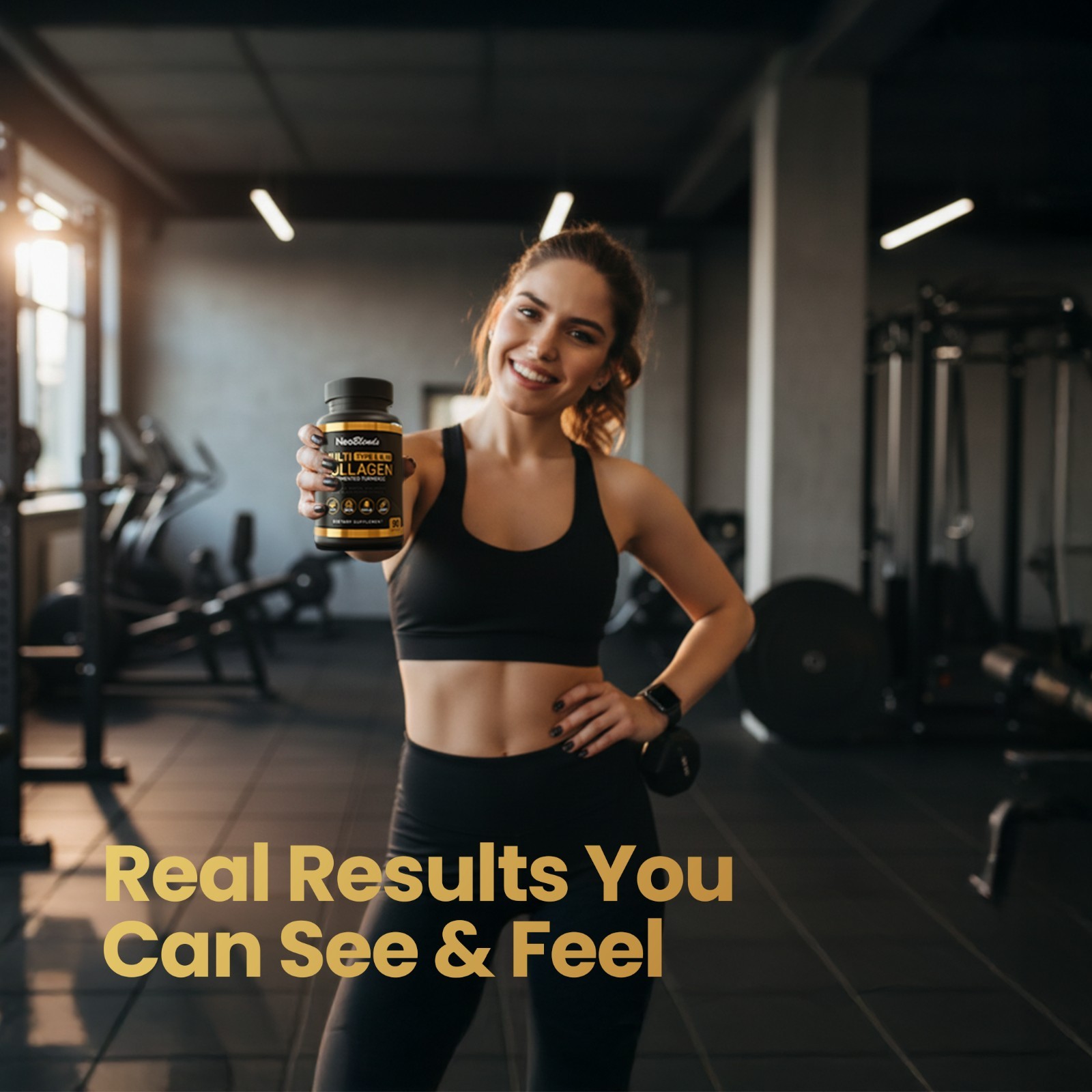 Multi Collagen 2,022mg + Fermented Turmeric, Vit C, Biotin & Hyaluronic Acid