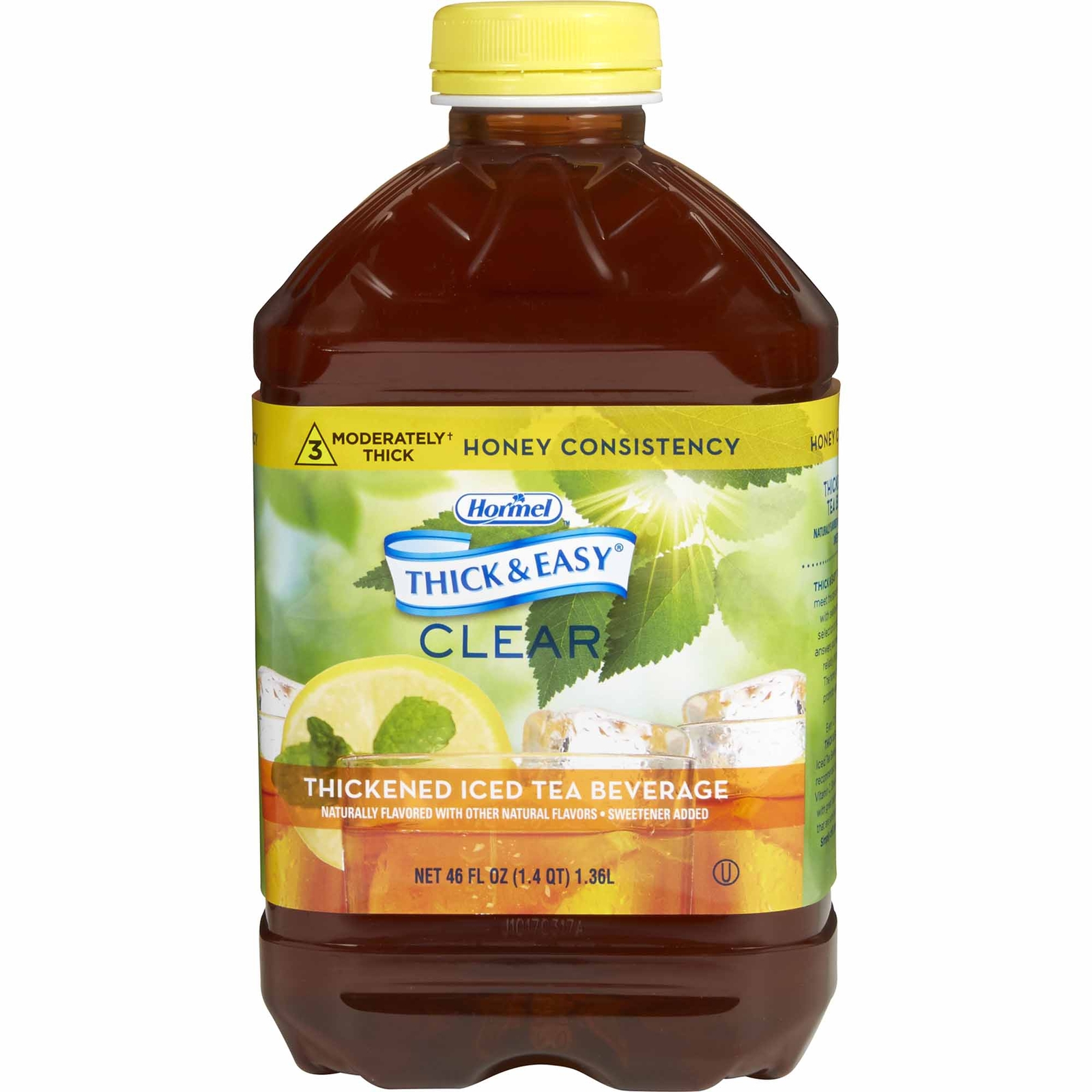 Thick & Easy Thickened Beverage Iced Tea 46 oz. Bottle 6 Ct