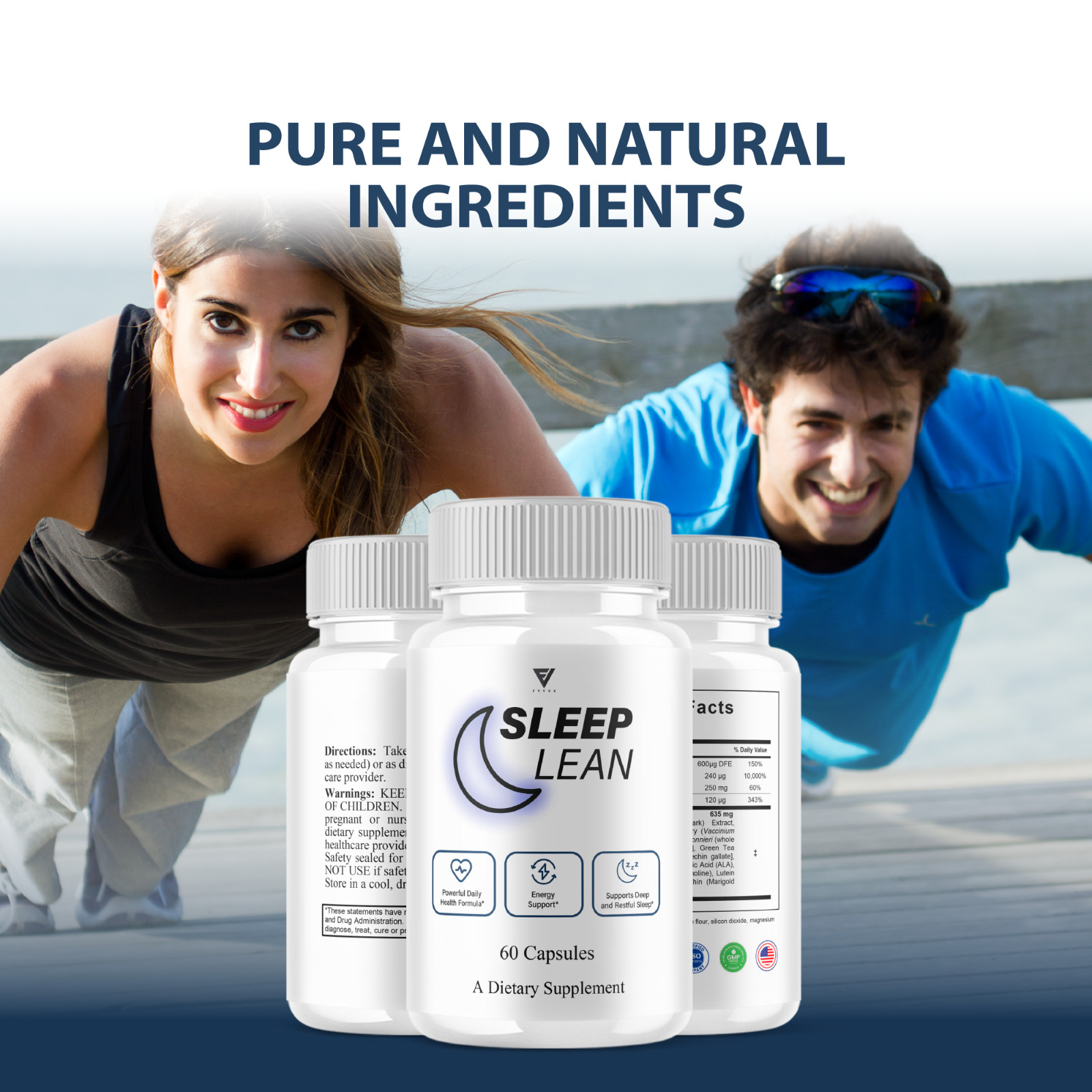 (5 Pack) Sleep Lean Capsules Sleep Lean Wellness Supplement Pills (300 Capsules)