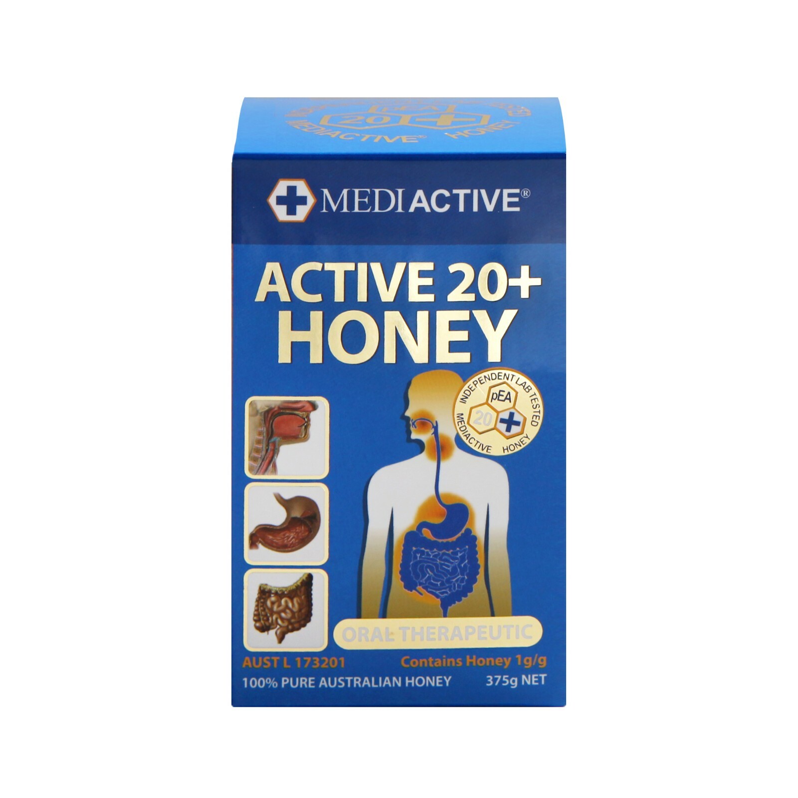 Mediactive 20+ Honey 375g