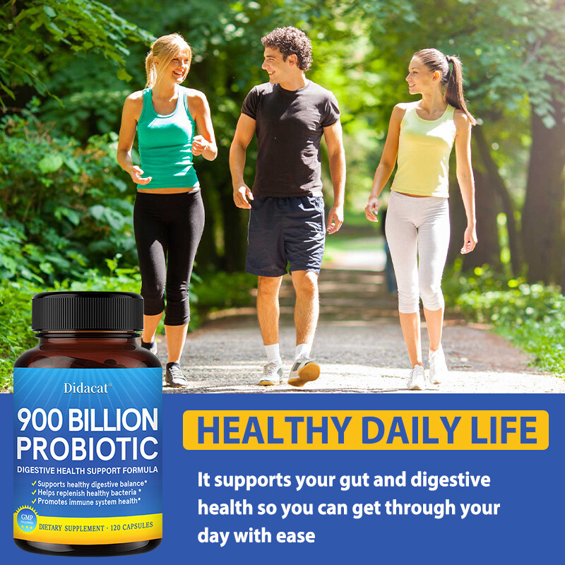 900 Billion Probiotic Protect Intestinal Health Lactobacillus Acidophilus 120 CT