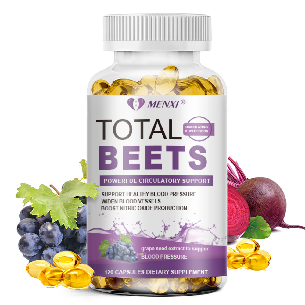 Superfood Beetroot Extract Capsules -120ct | Supports Heart Health & Blood Flow