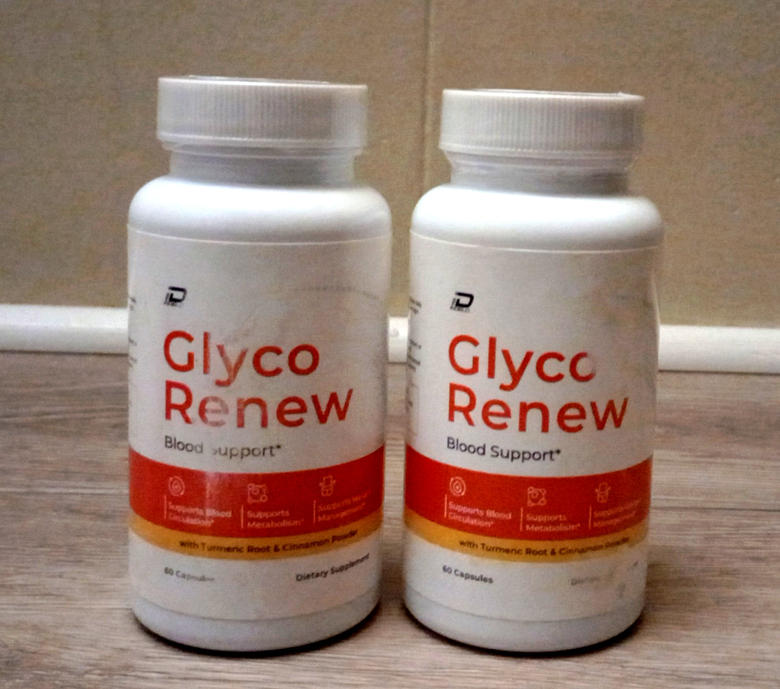 (2 Pack) Glyco Renew Blood Support Supplement 60 x 2=120 Capsules Exp. 06/2026