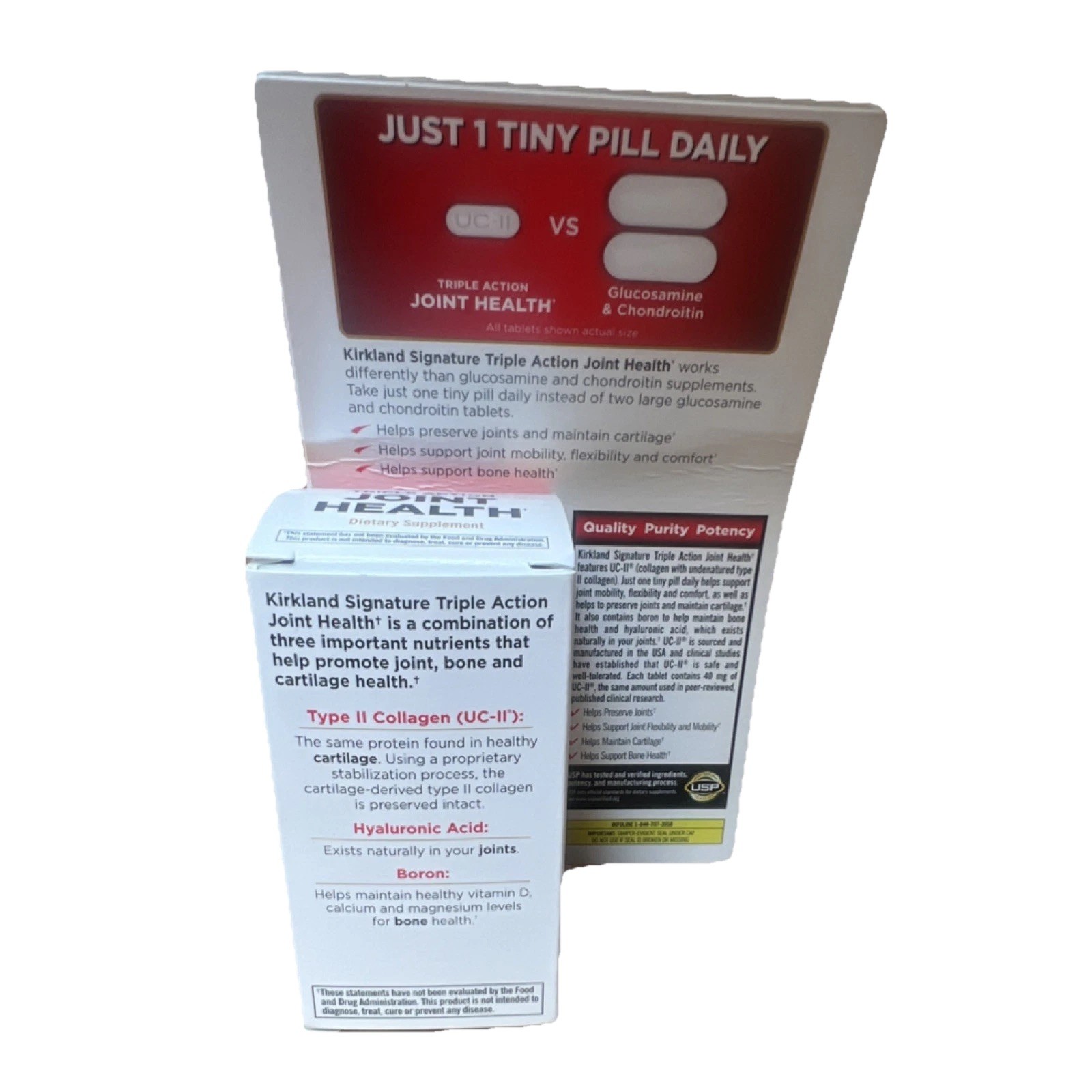 Kirkland Signature Triple Action Joint Health Type II Collagen 110 Tablets