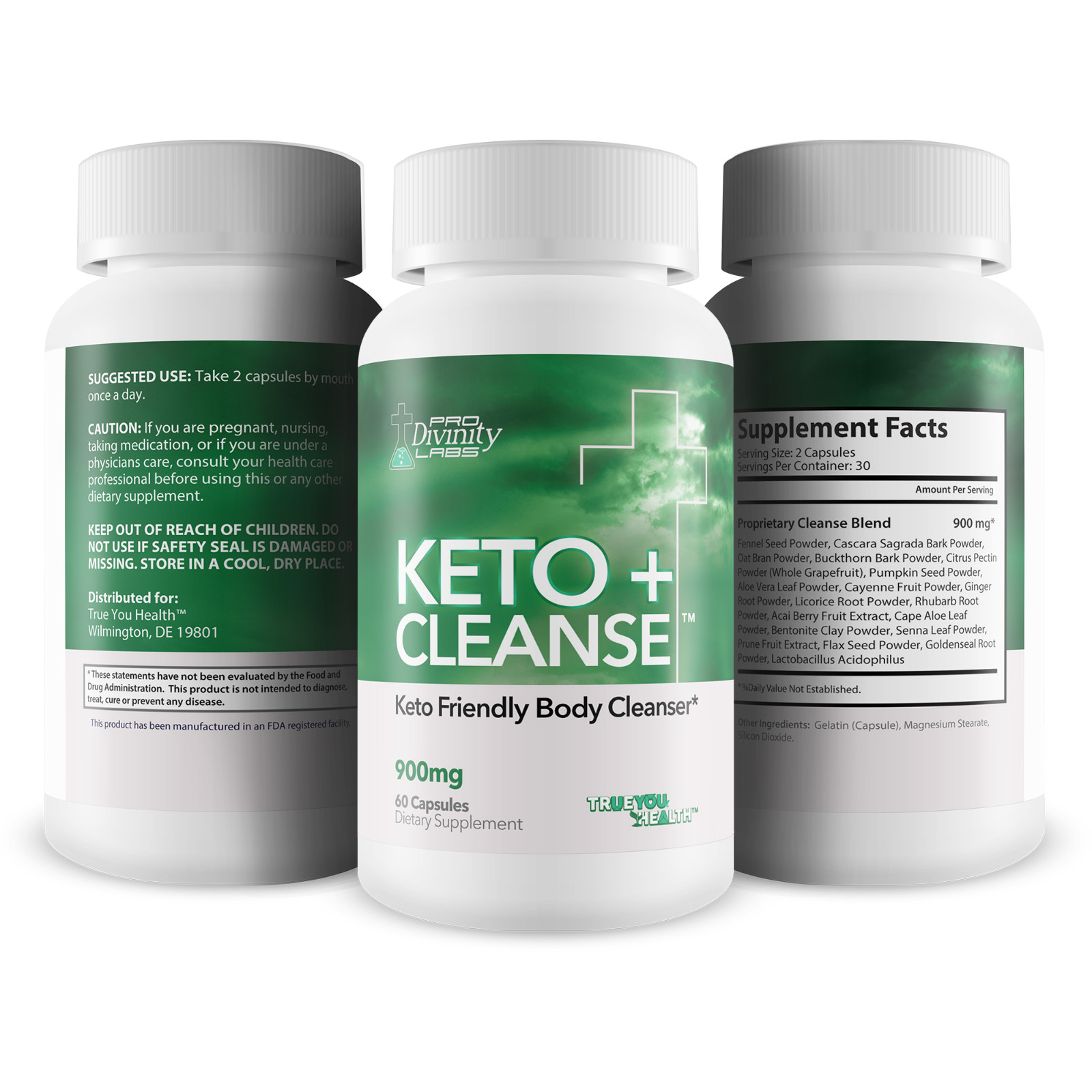 Pro Divinity Labs Keto + Cleanse – Premium Keto Friendly Body Cleanser