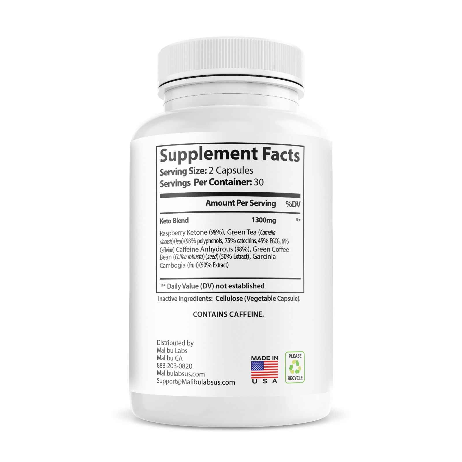 Lifestyle Keto Pills Diet Ketosis Fat Burner Weight Loss 180 Caps 3-Pack