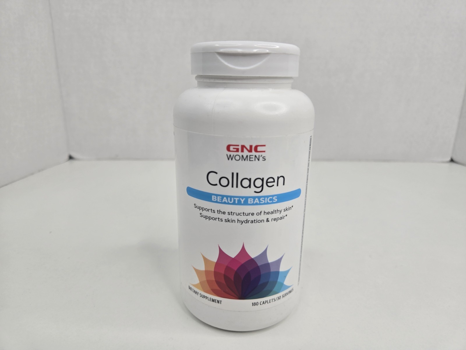 GNC Women’s Collagen Beauty Basics 180 Caplets (30 Servings) New Sealed