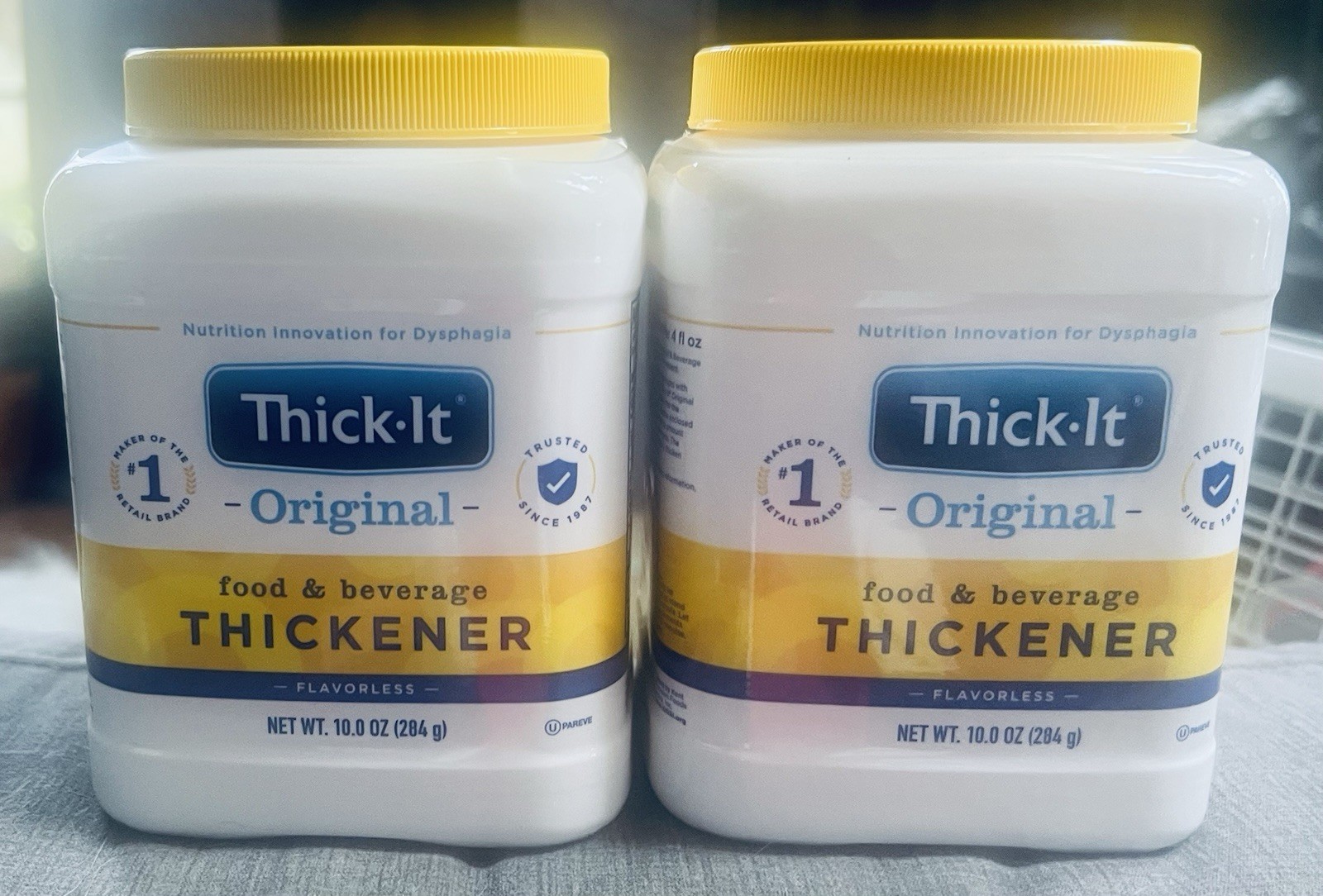 Thick-It Original Food & Drink Thickener Unflavored 10oz. Exp.9/27~Lot of 2~New