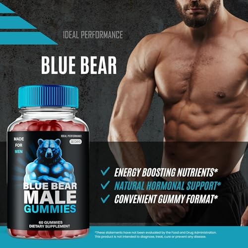 Blue Bear General Wellness Supplement – 60 Gummies