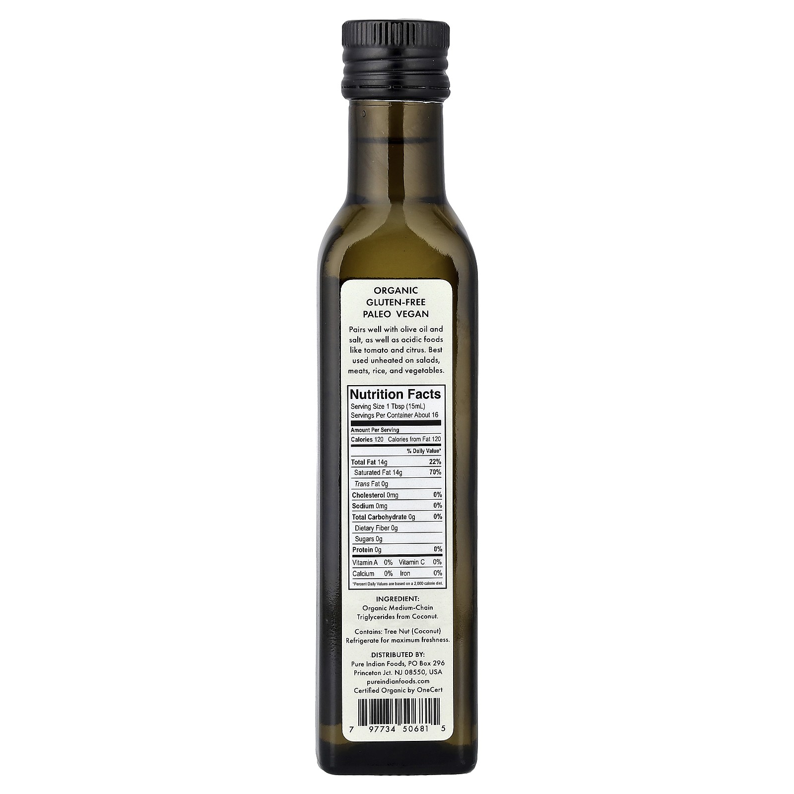 MCT Oil, 250 ml