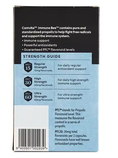 COMVITA NEW ZEALAND Immune BEE PROPOLIS PFL30 High Strength 250capsules
