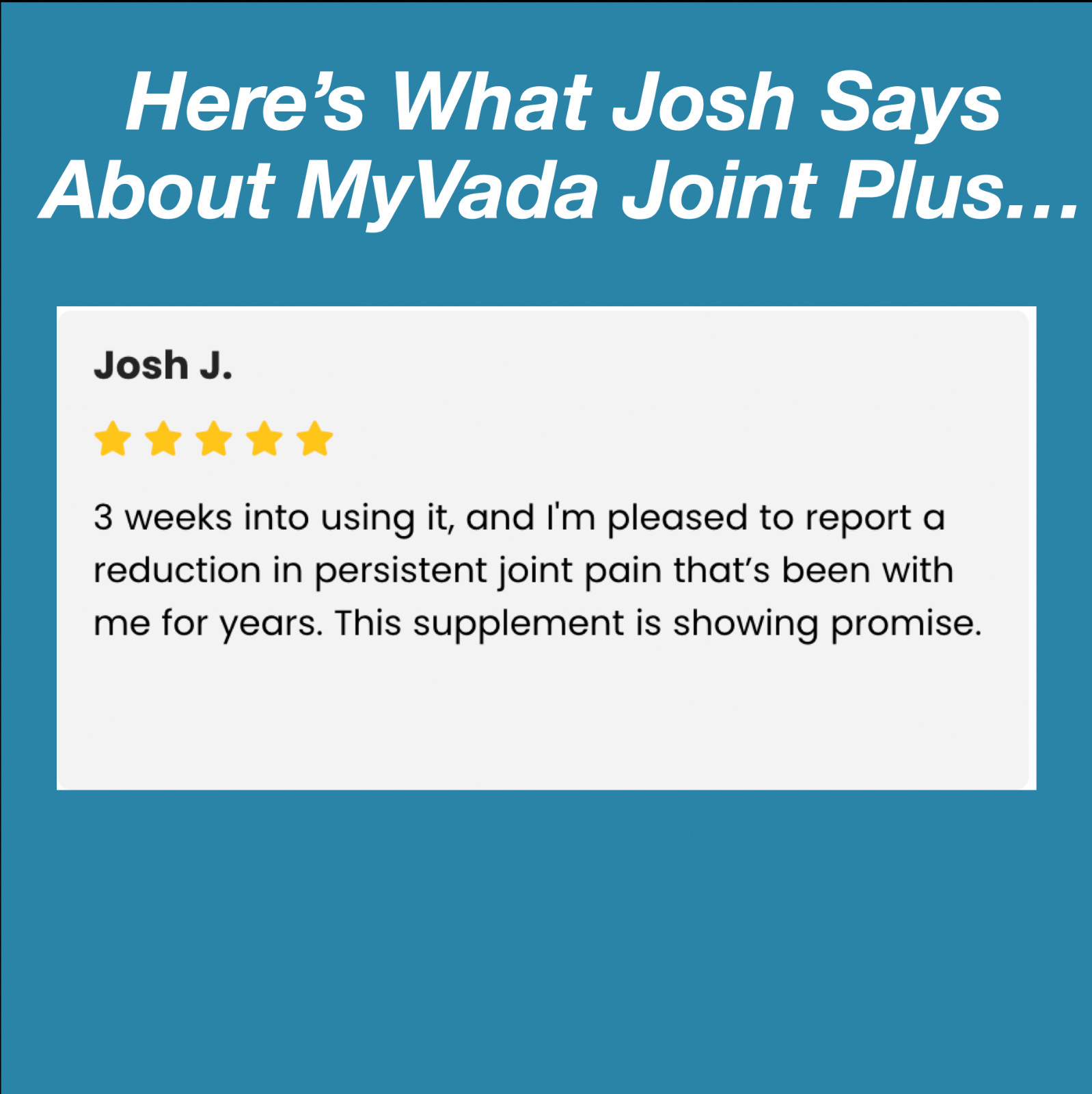 MyVada Joint Plus – Ayurvedic Herbal Organic Herbal Joint Health Supplement