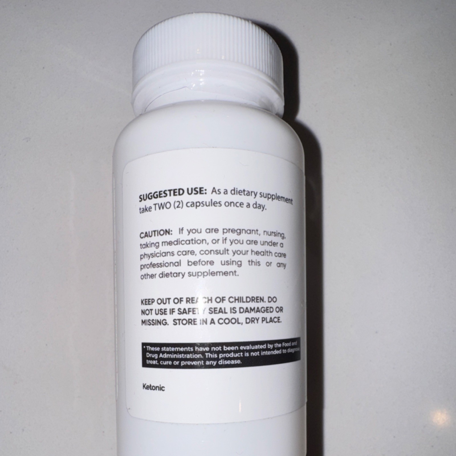 Advanced Supplements Ketonic Dietary Supplement 800mg 30 Capsules Pure Exp 10/27