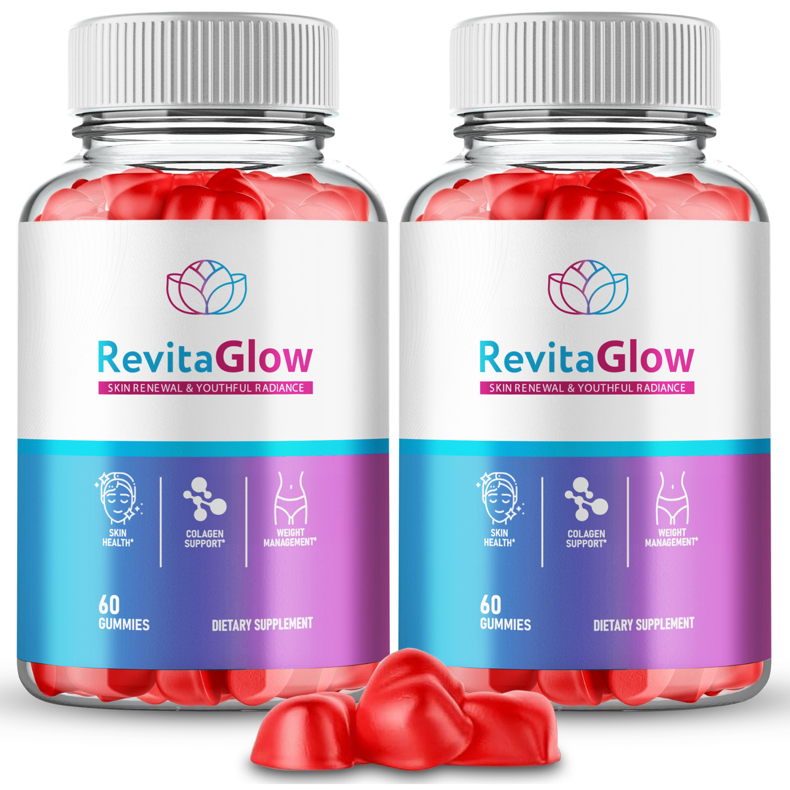 RevitaGlow Gummies – Official Revita Glow Gummy (2 Pack)