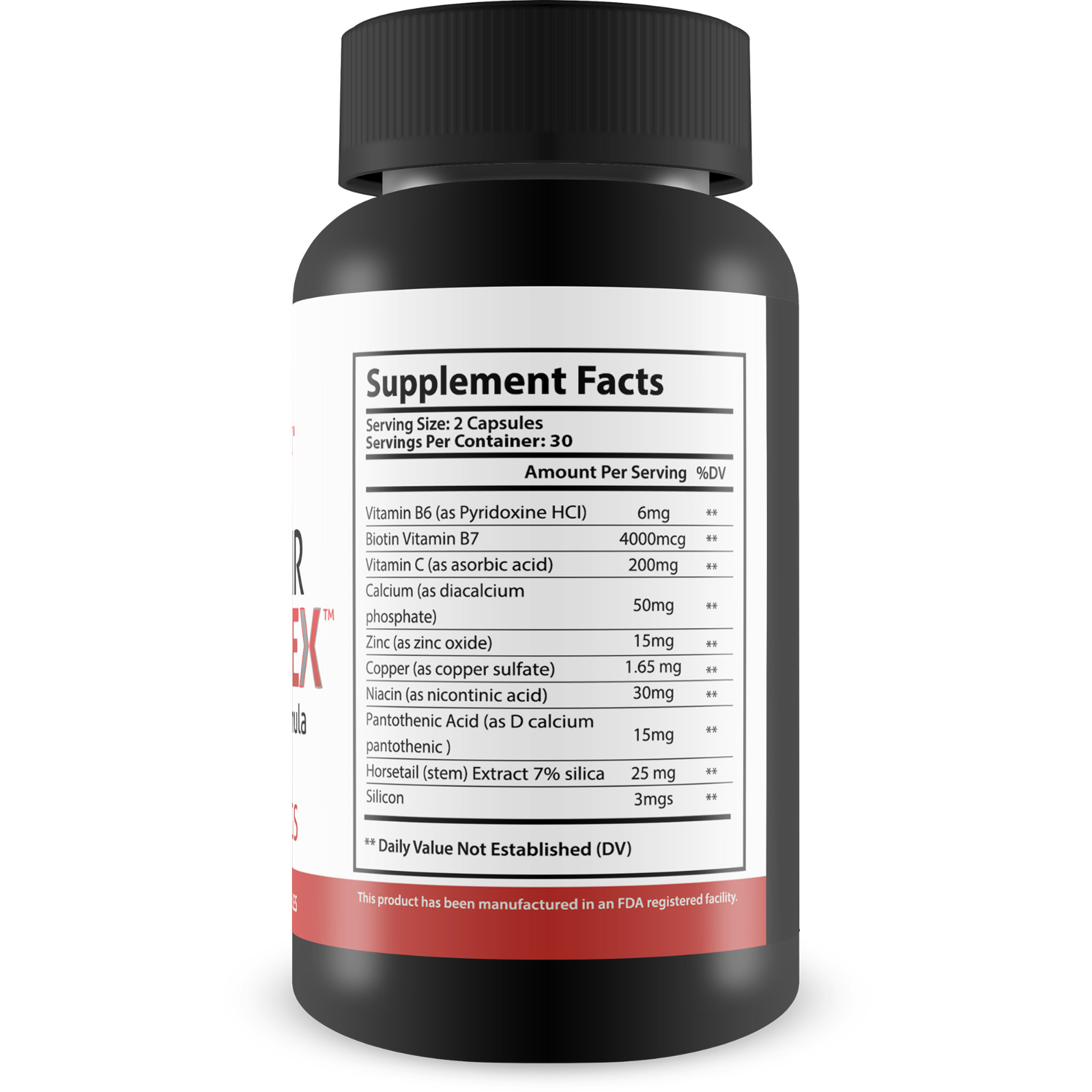 Pro Hair Complex – Hair Growth Supplement – Biotin Hair Supplement for Growth