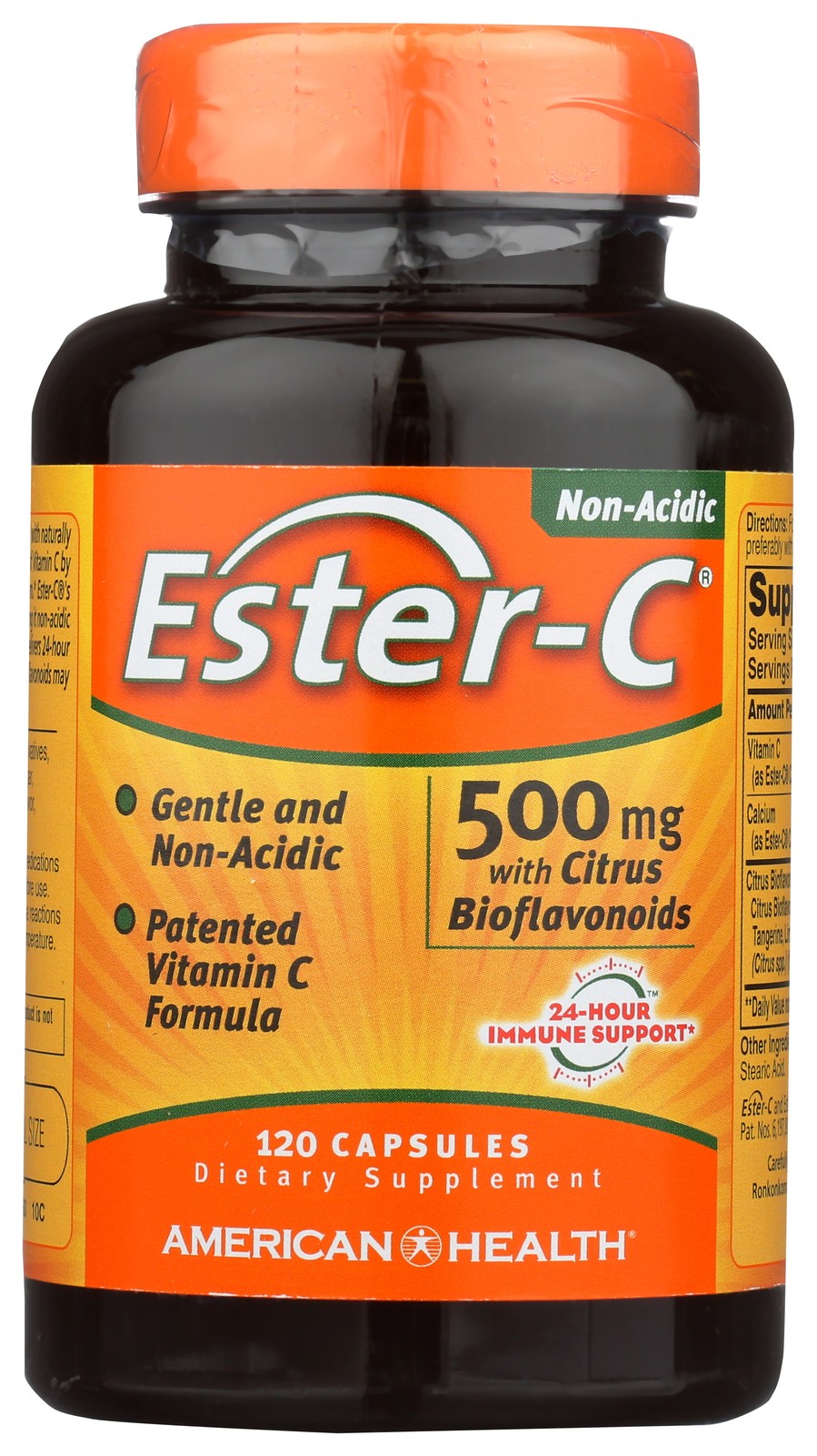 Ester-C American Health 500 Mg Vitamin C With Citrus Bioflavonoids 120 1 Pack