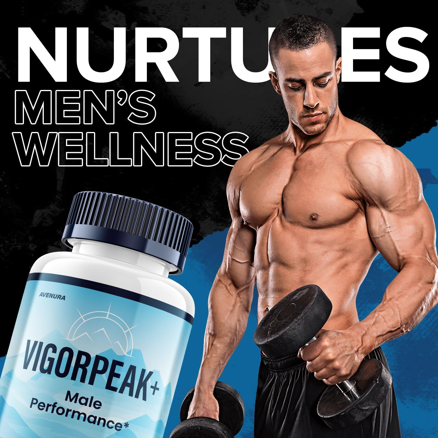 (1 Pack) VigorPeak for Men Capsules – Vigor Peak Advanced Formula Natural Blend