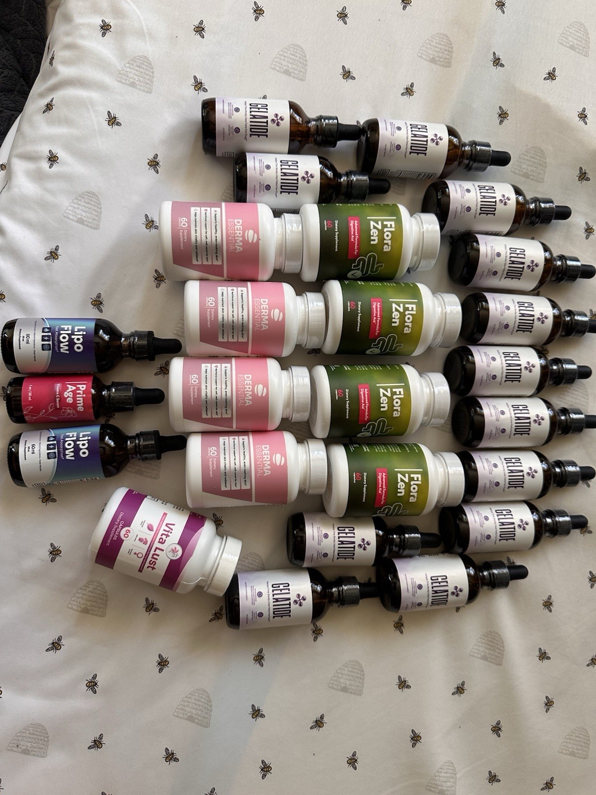 5 Bottles Dr. Oz Gelatide Dietary Supplement Drops 2 Fl. OZ New