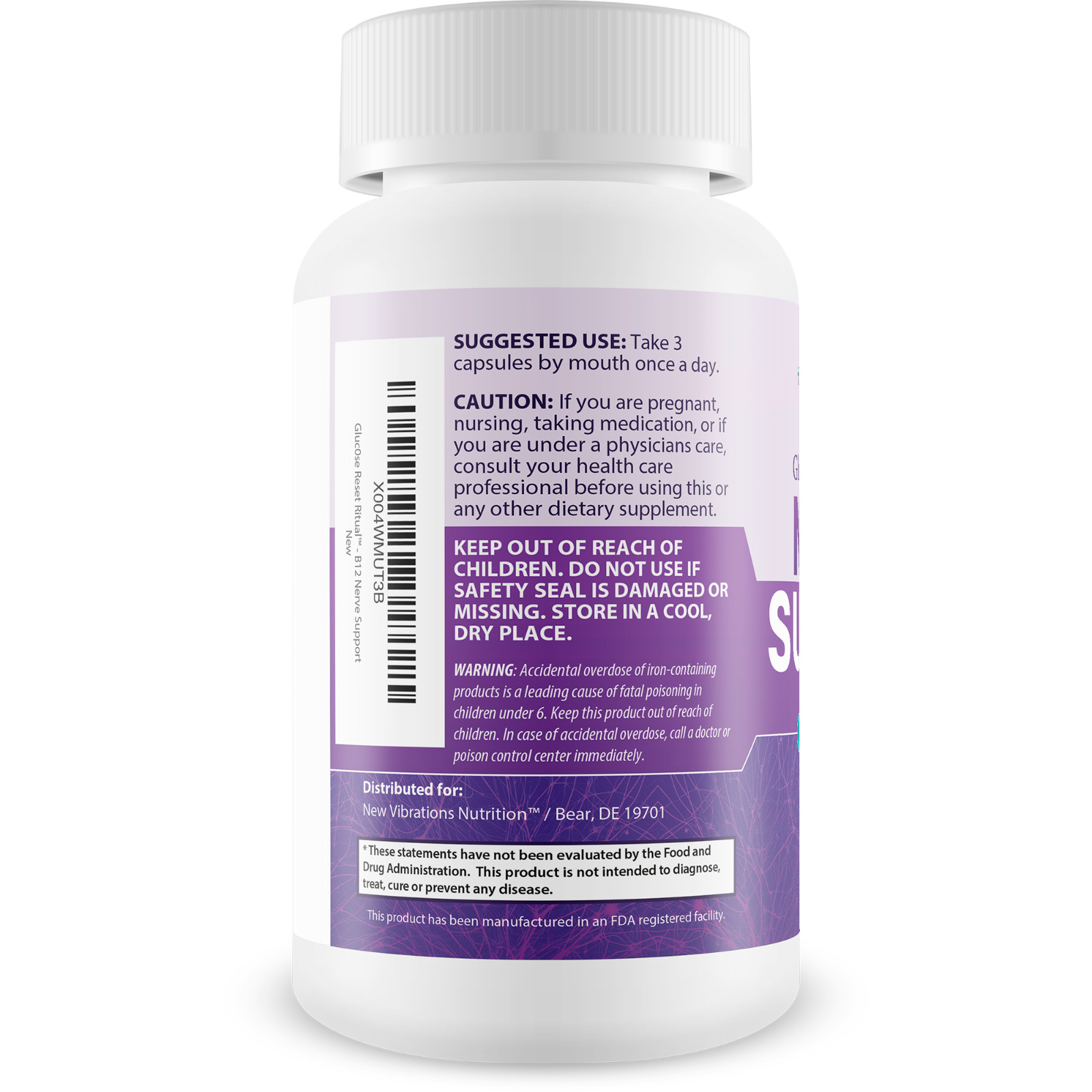 Gluc0se Reset Ritual Nerve Support Supplement – Our Best Neuropathy Support