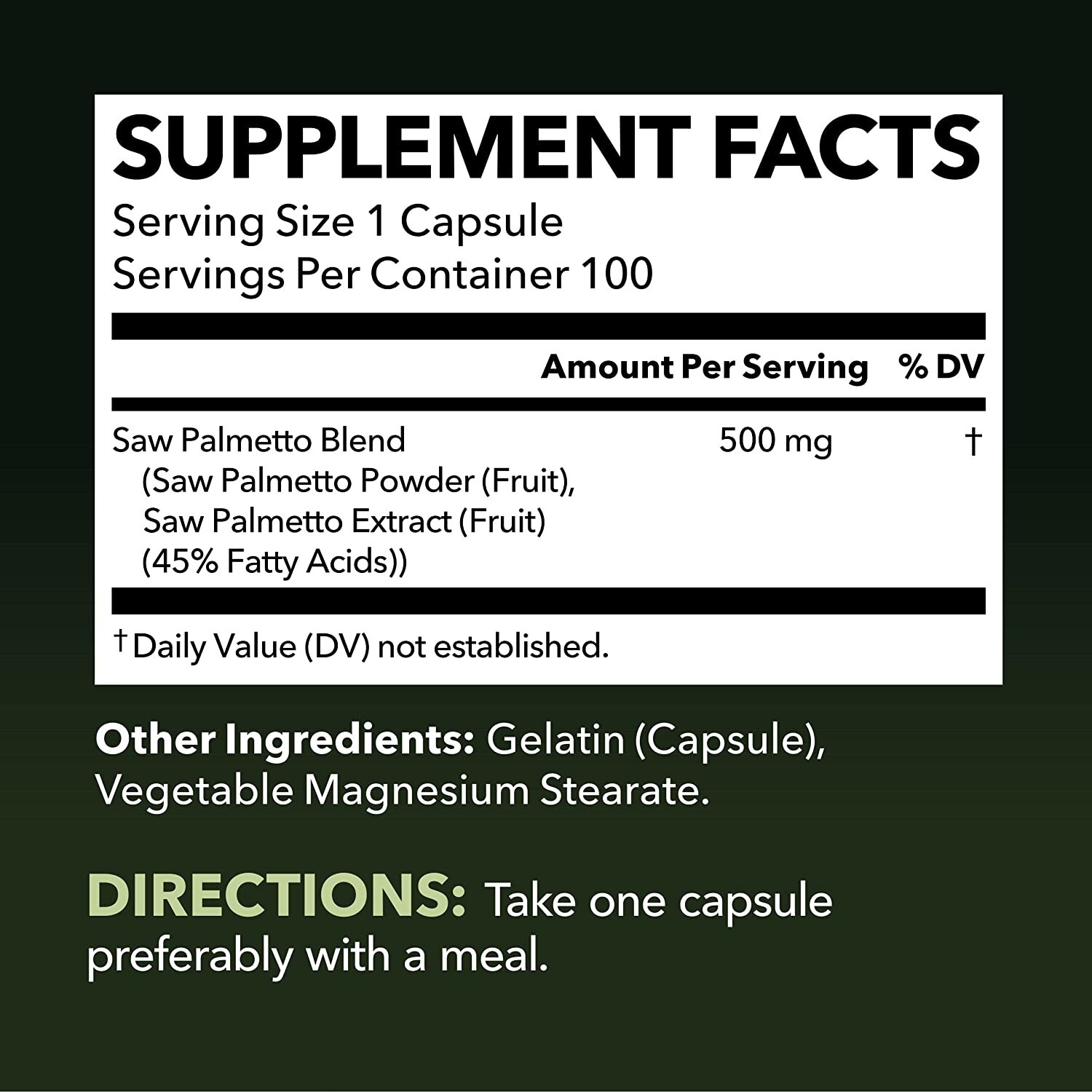 Havasu Nutrition Extra Strength Saw Palmetto – Prostate, Urinary & Hair Support