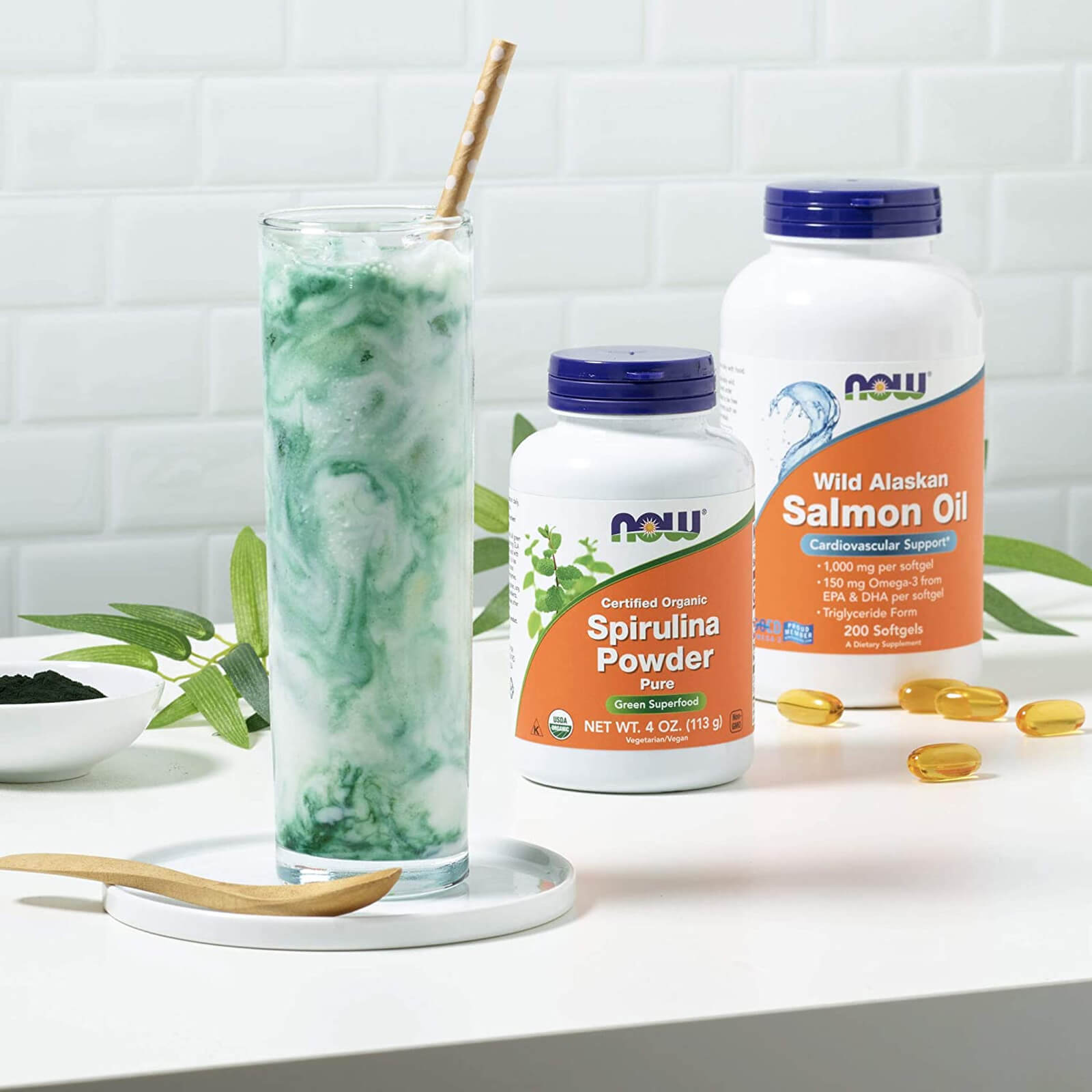 NOW FOODS Spirulina Organic Powder 1 lb.