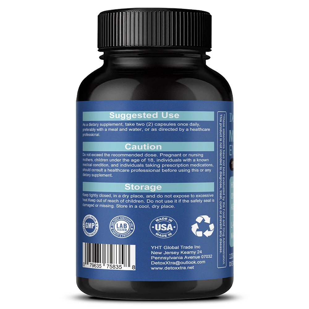 Men’S Energy Bottle Capsule Improve Physical Vitality Energy Levels 30-120 Pills