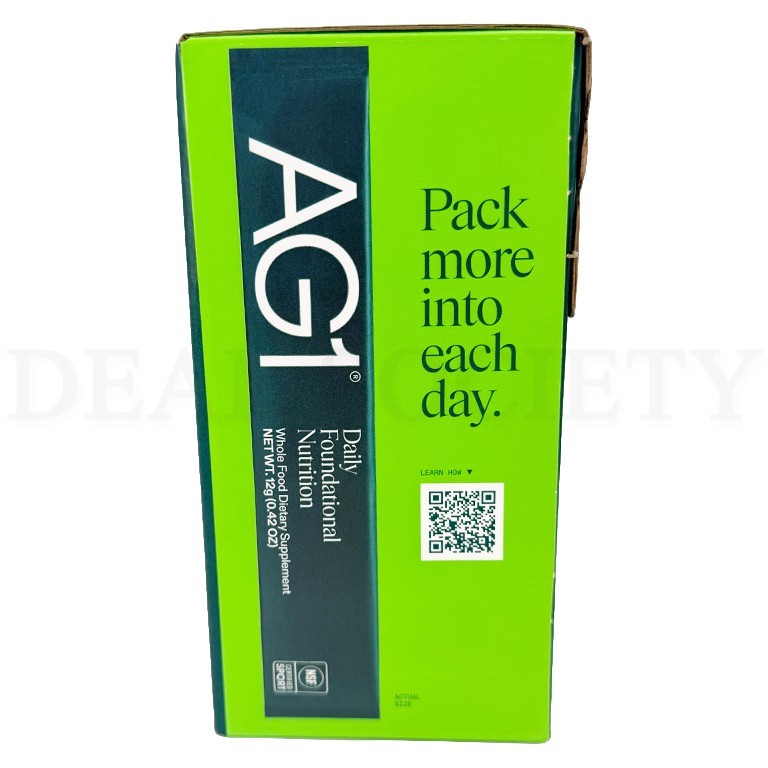 AG1 Athletic Greens Daily Foundational Nutrition Vitamins & Minerals 40 Count